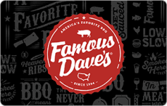 Famous Dave's gift preview