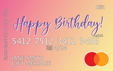 Happy Birthday Gift Design