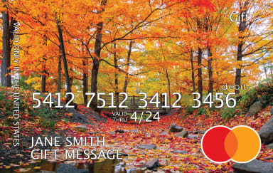 Fall Bridge Gift Design