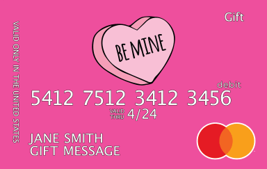 Valentine's Day Be Mine Gift Design