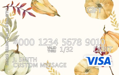 Thanksgiving Pumpkin 3 Gift Design