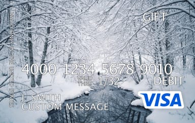 Holiday Winter Creek Gift Design