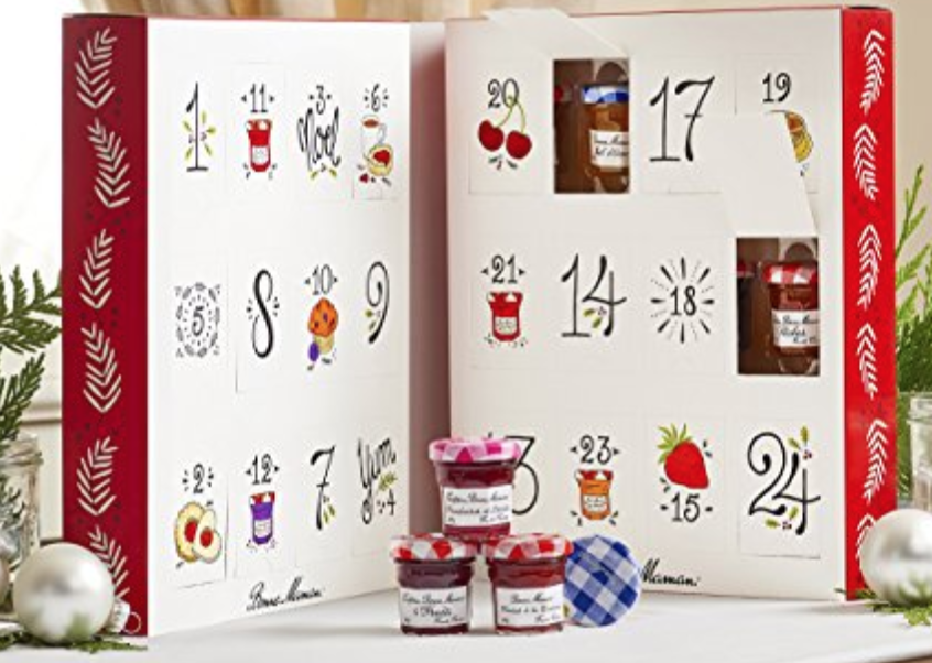 Bonne Maman Advent Calendar, with 24 minipreserve jars Gift Hero