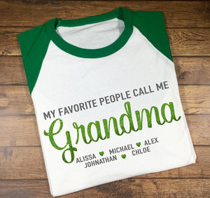 Personalized Grandma Shirt