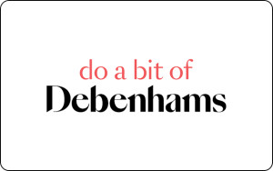 Giftcloud Debenhams Gift Card