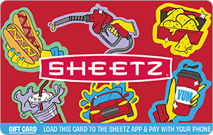 Sheetz Gift Card for gas