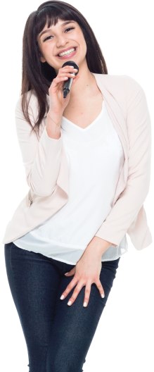 Pop Singer Portrait Image
