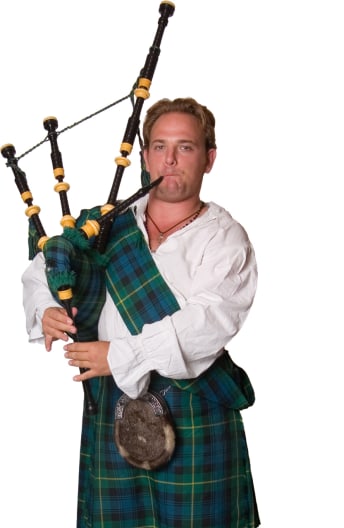 Celtic Music Portrait Image