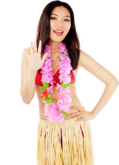 Hawaiian Entertainment Portrait Image