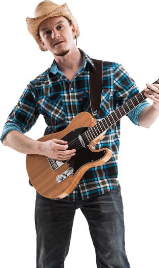 Cajun Band Portrait Image