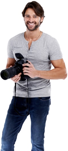 Wedding Photographer Portrait Image