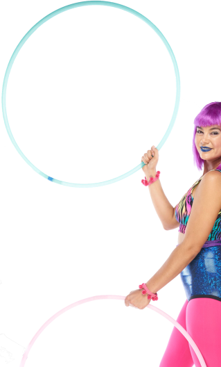 Hoop Dancer Portrait Image