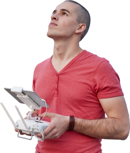 Drone Photographer Portrait Image