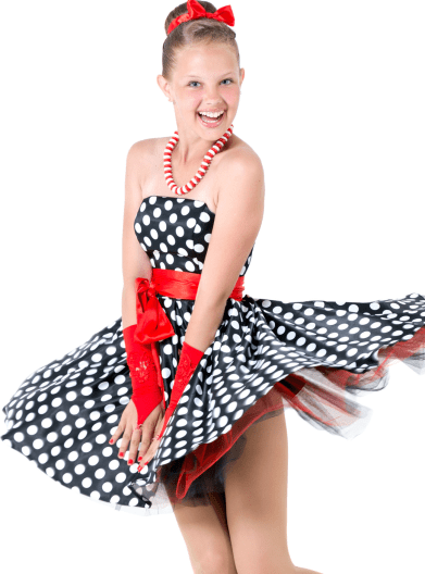 Swing Dancer Portrait Image