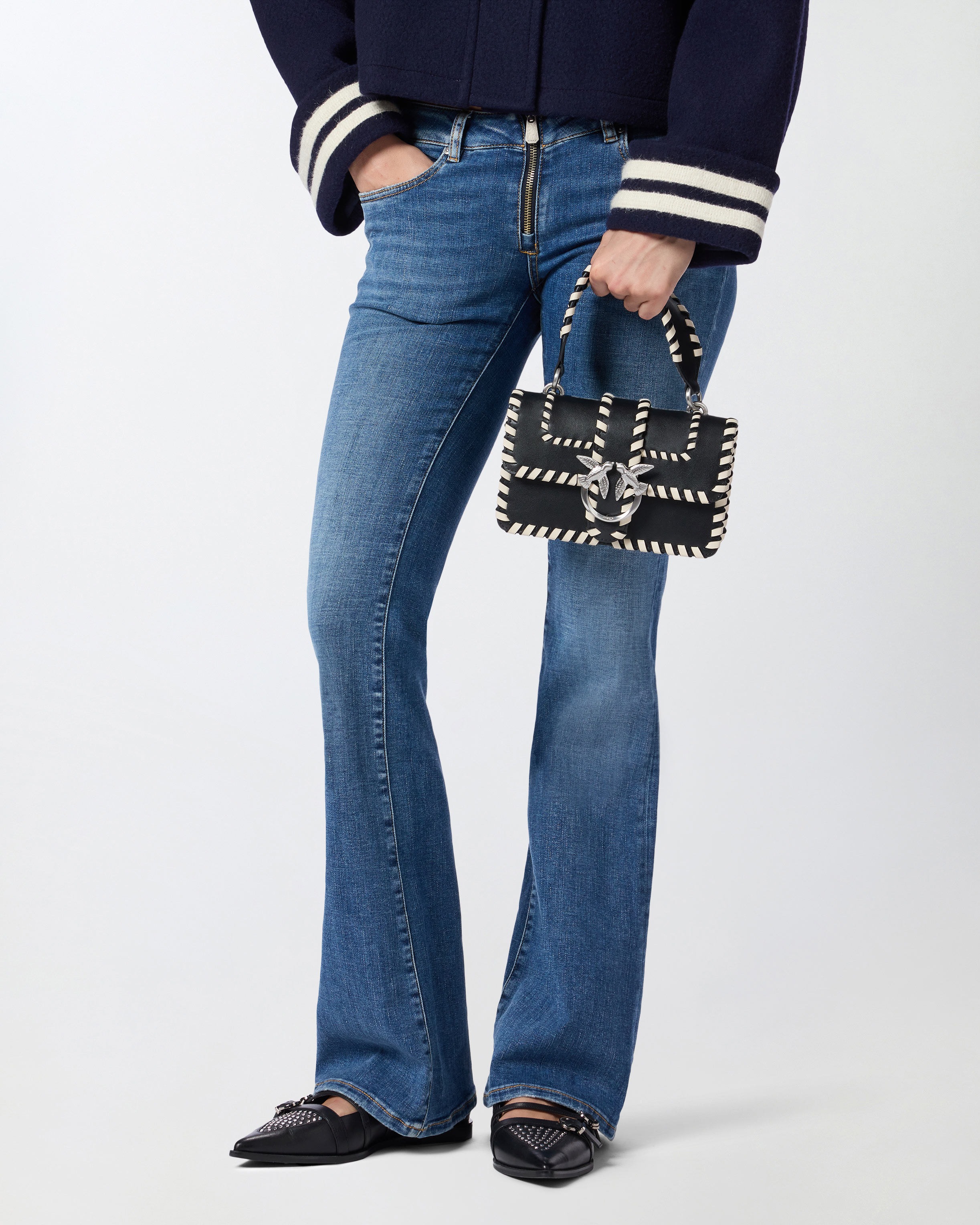 Borsa a mano piccola Mini Love Bag in pelle 4