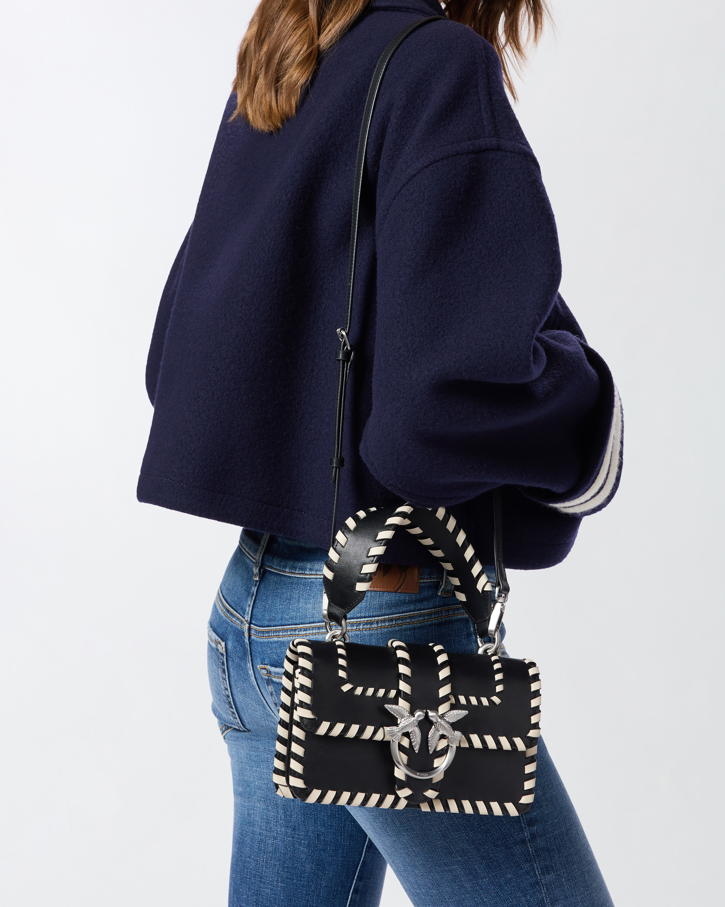 Borsa a mano piccola Mini Love Bag in pelle 5