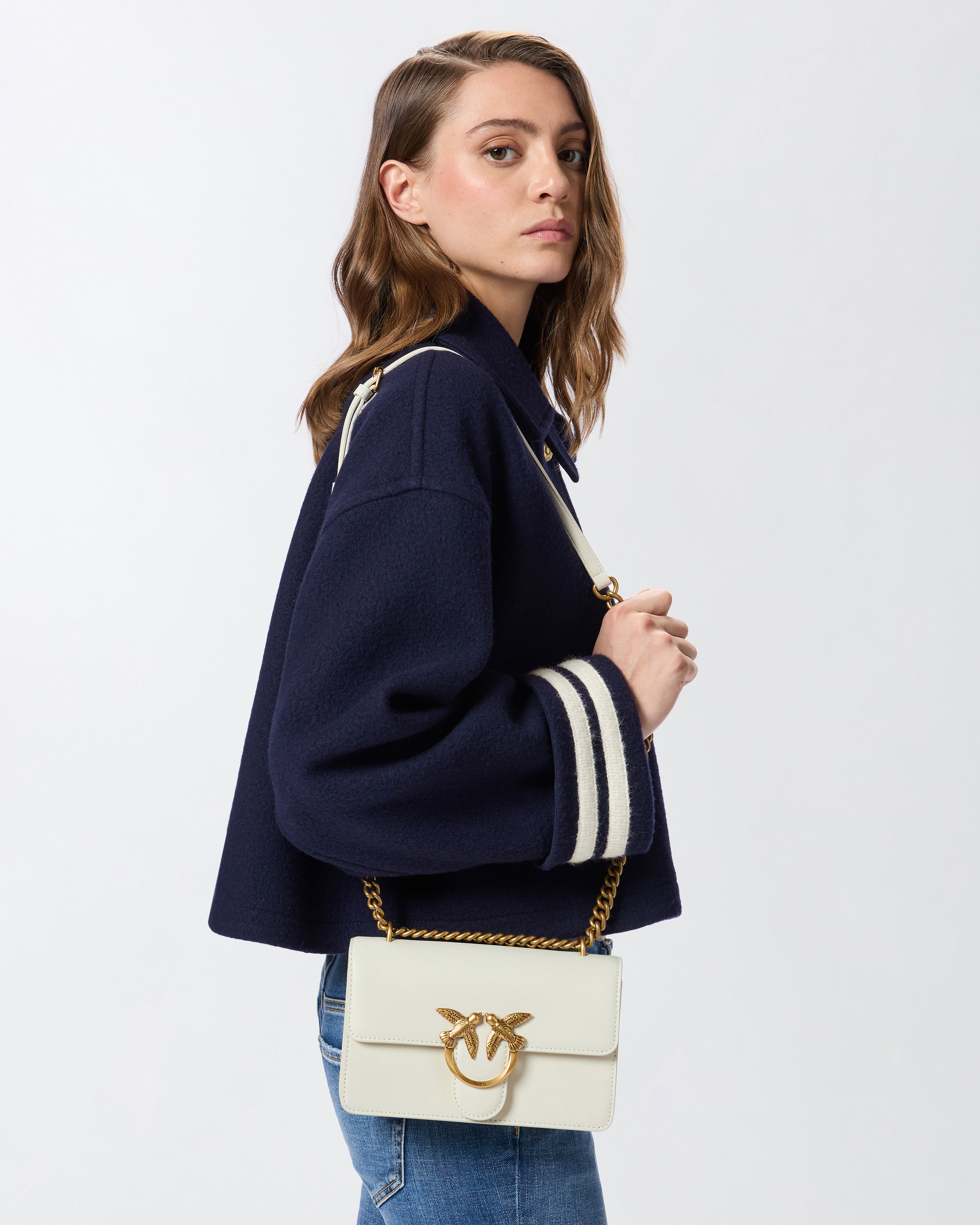 トートバッグ PINKO SS25 Mini shopping bag (102746A0F1 Z14Q) Pinko Mini bag for Women SS25 | GIGLIO.COM