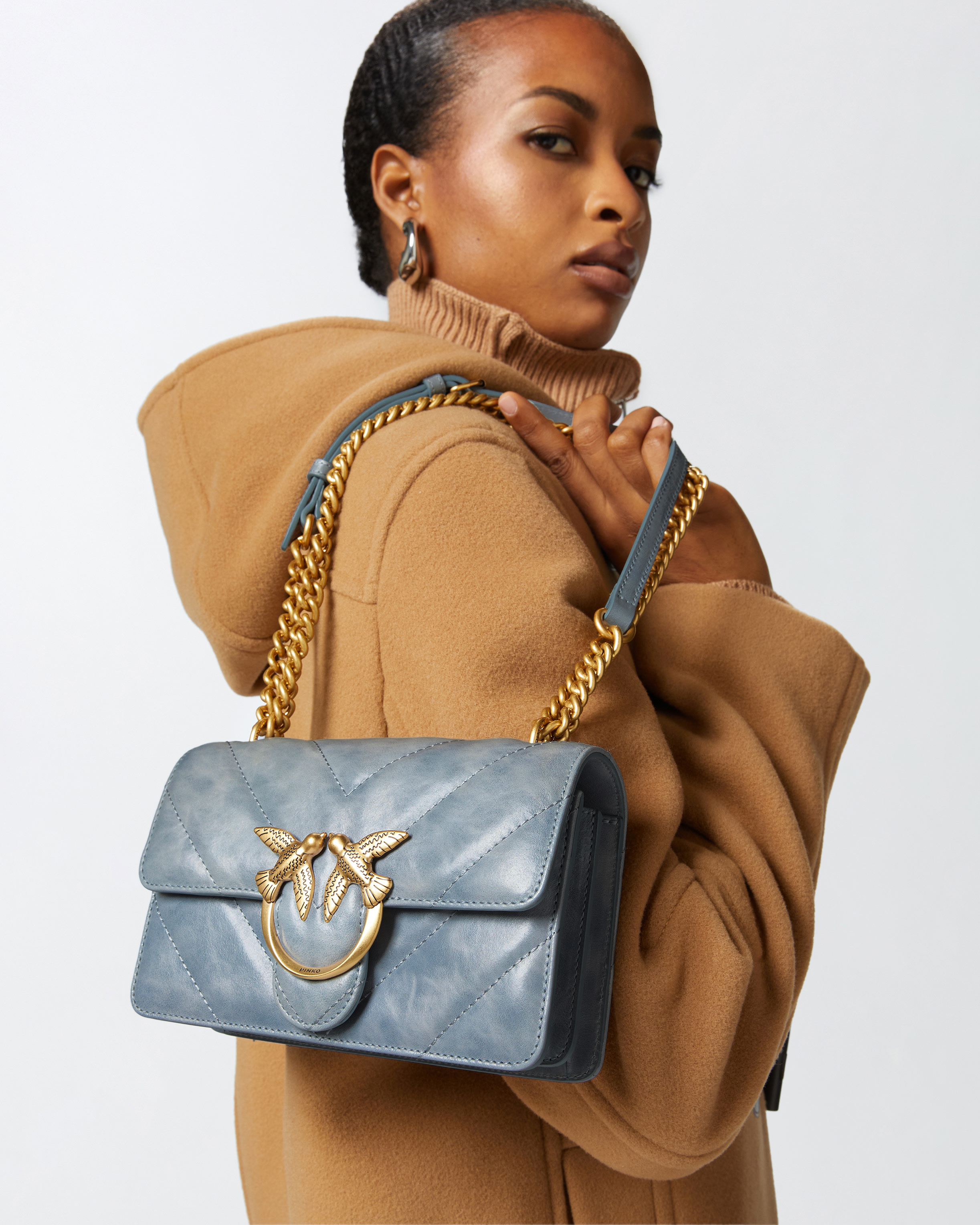 Pinko orange bag shop