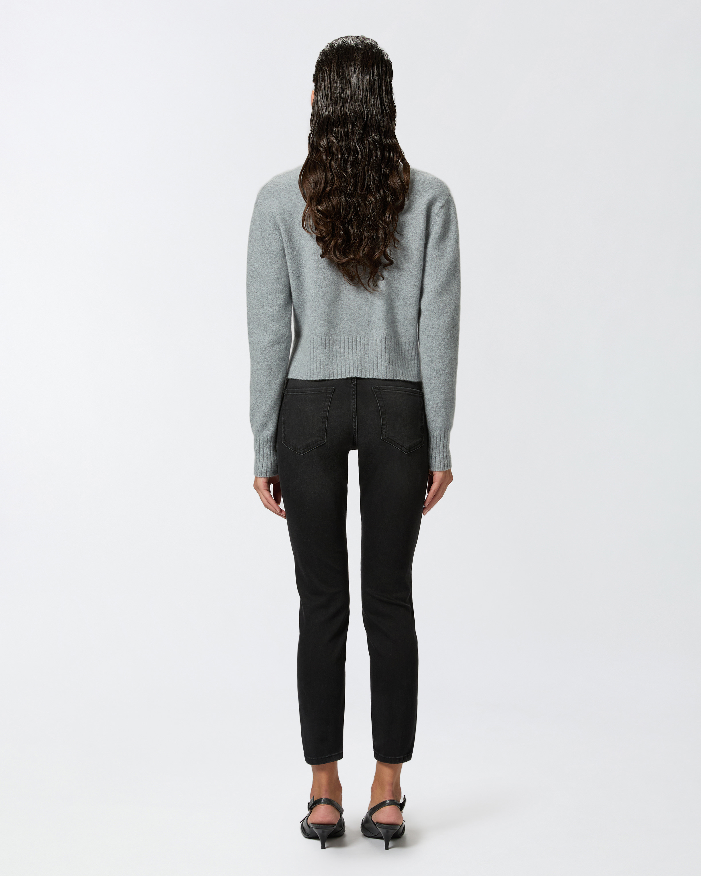 Pinko Skinny Black Stretch Denim Jeans In Limo Black