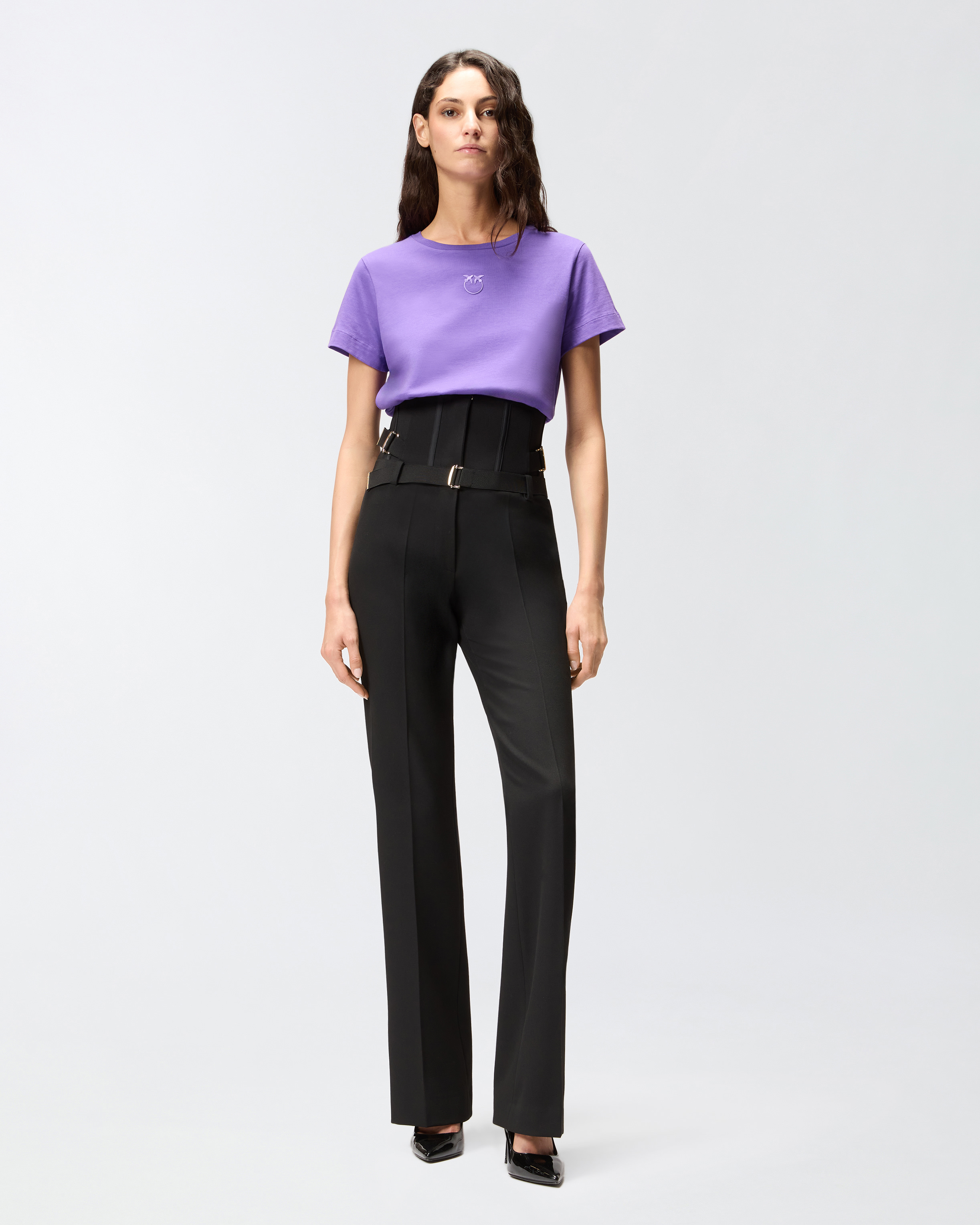 Camiseta con bordado Love Birds 1