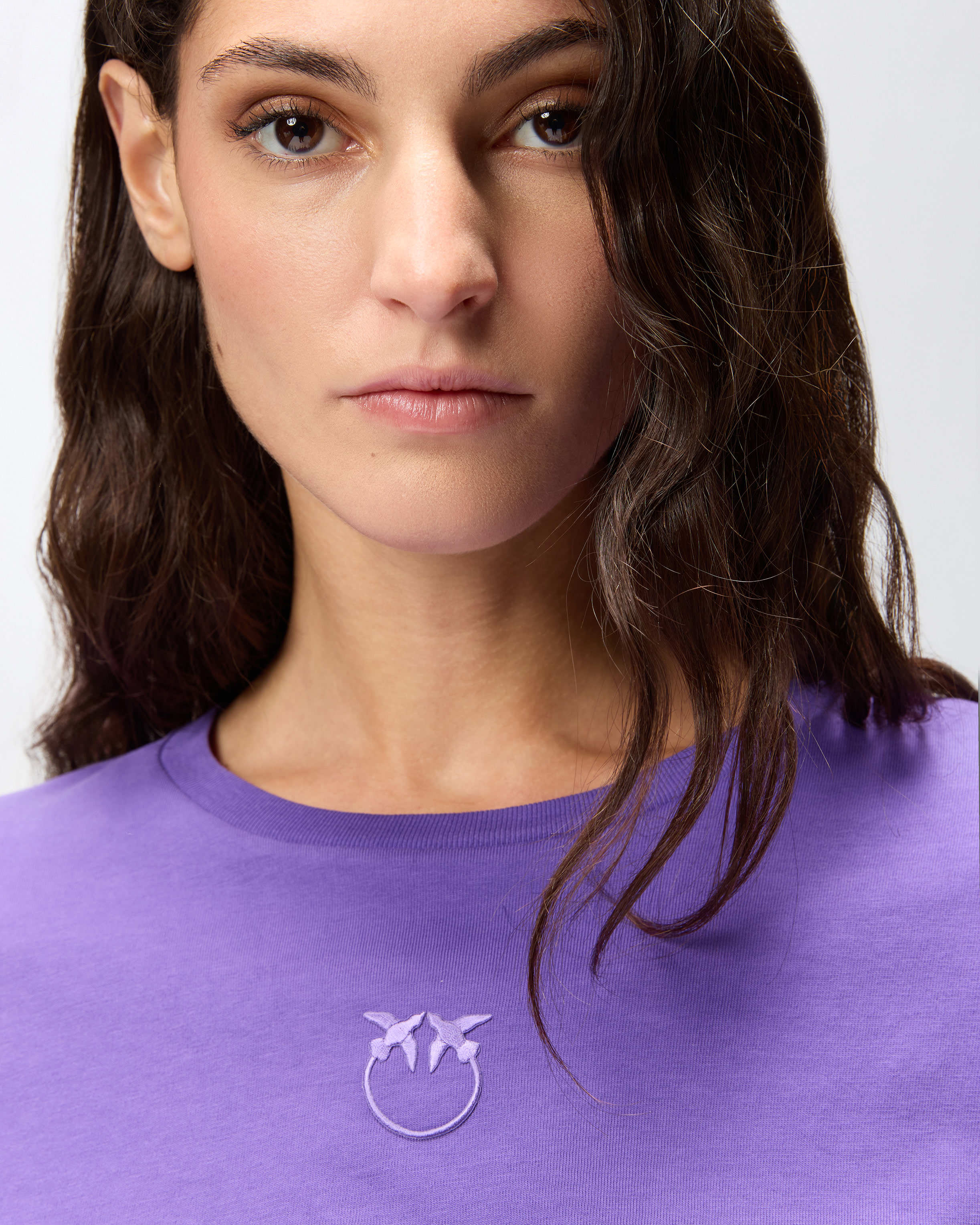 Camiseta con bordado Love Birds 3