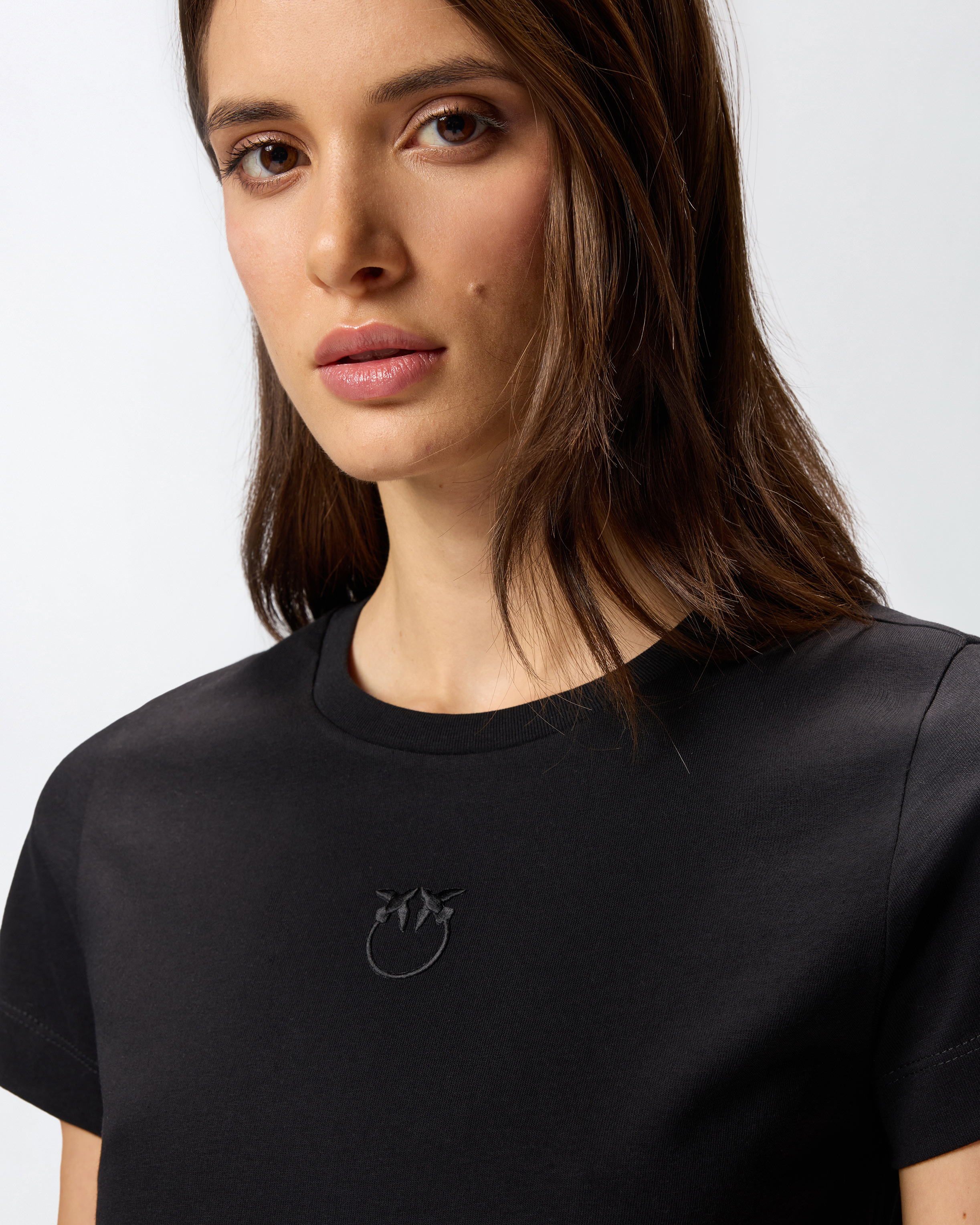 Camiseta con bordado Love Birds 3