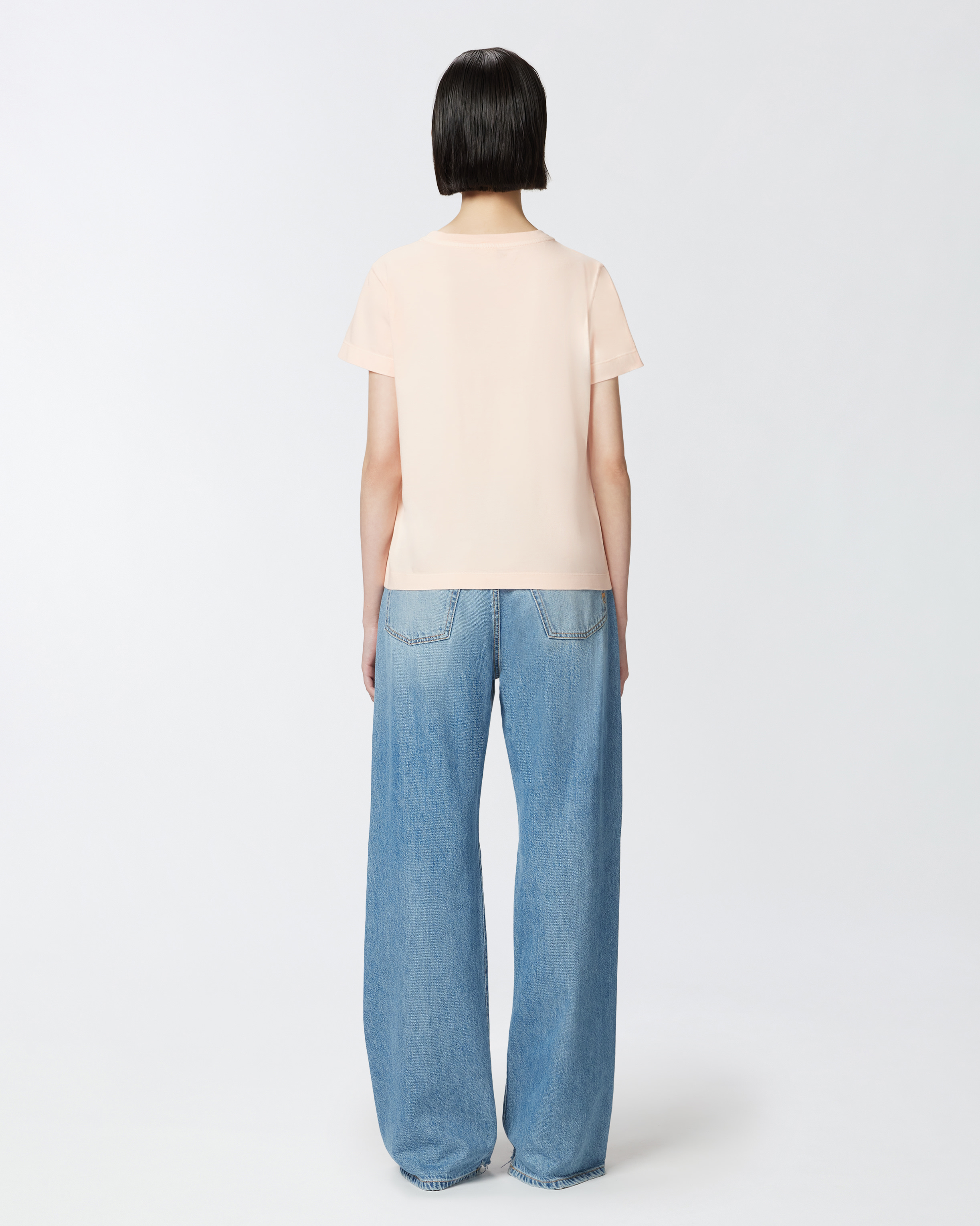 Pinko T-shirts And Polos In Rose-châtaigne Pâle