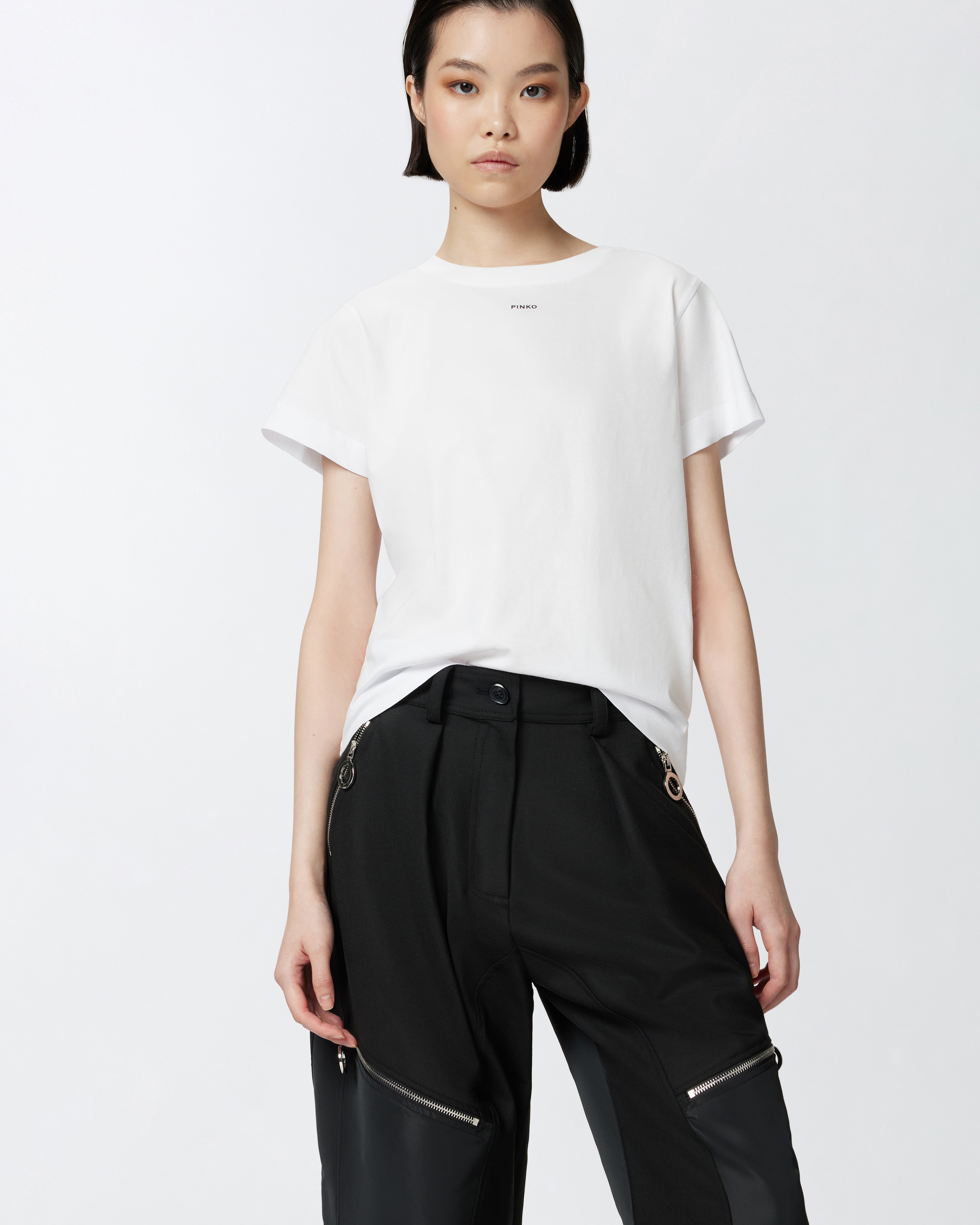 Long striped poplin dress PINKO → Shop Online