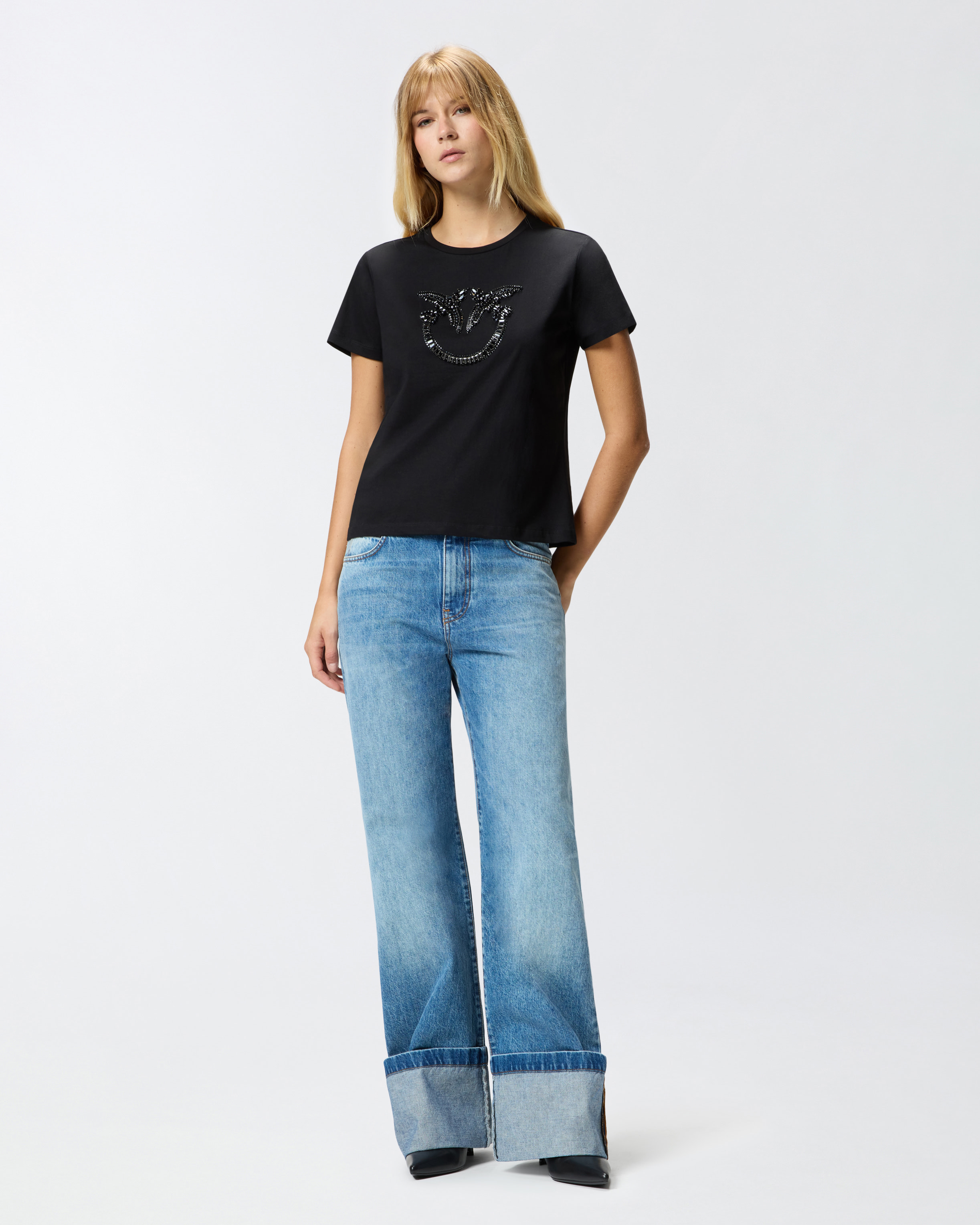 T-shirt à logo bijou Love Birds 1