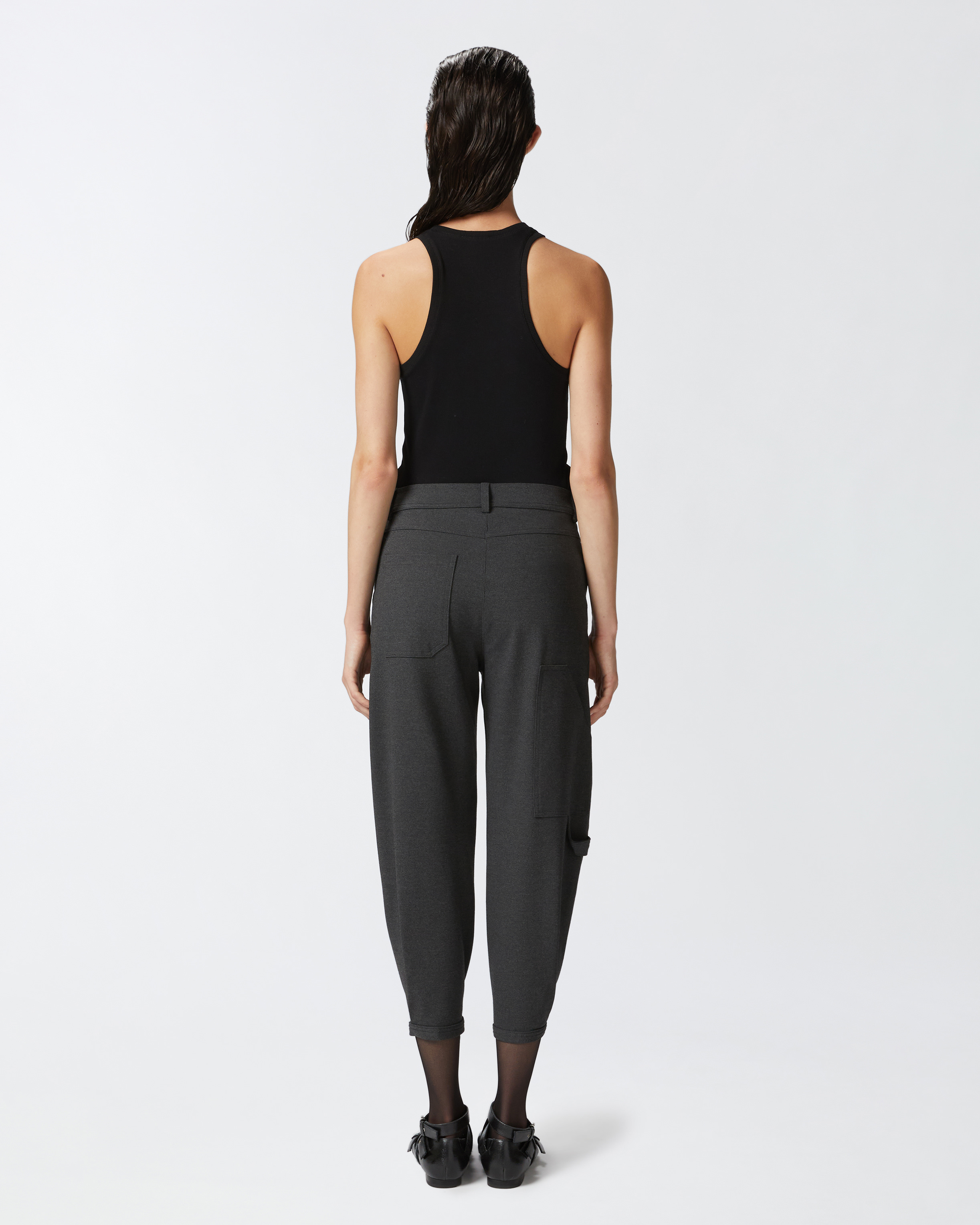 ロゴ入り リブ タンクトップ 2