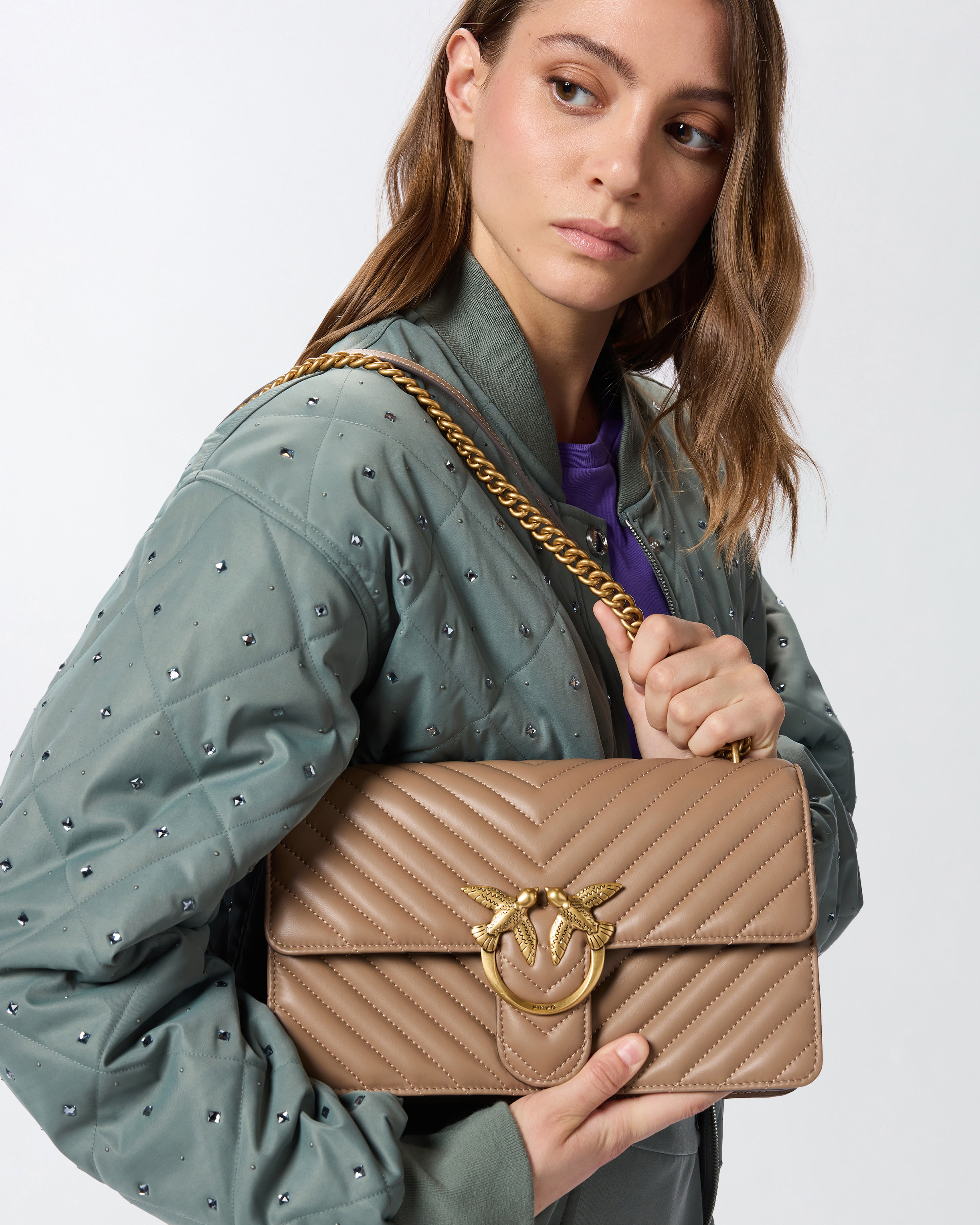 ｋクラシック Love Bag シェブロン 5