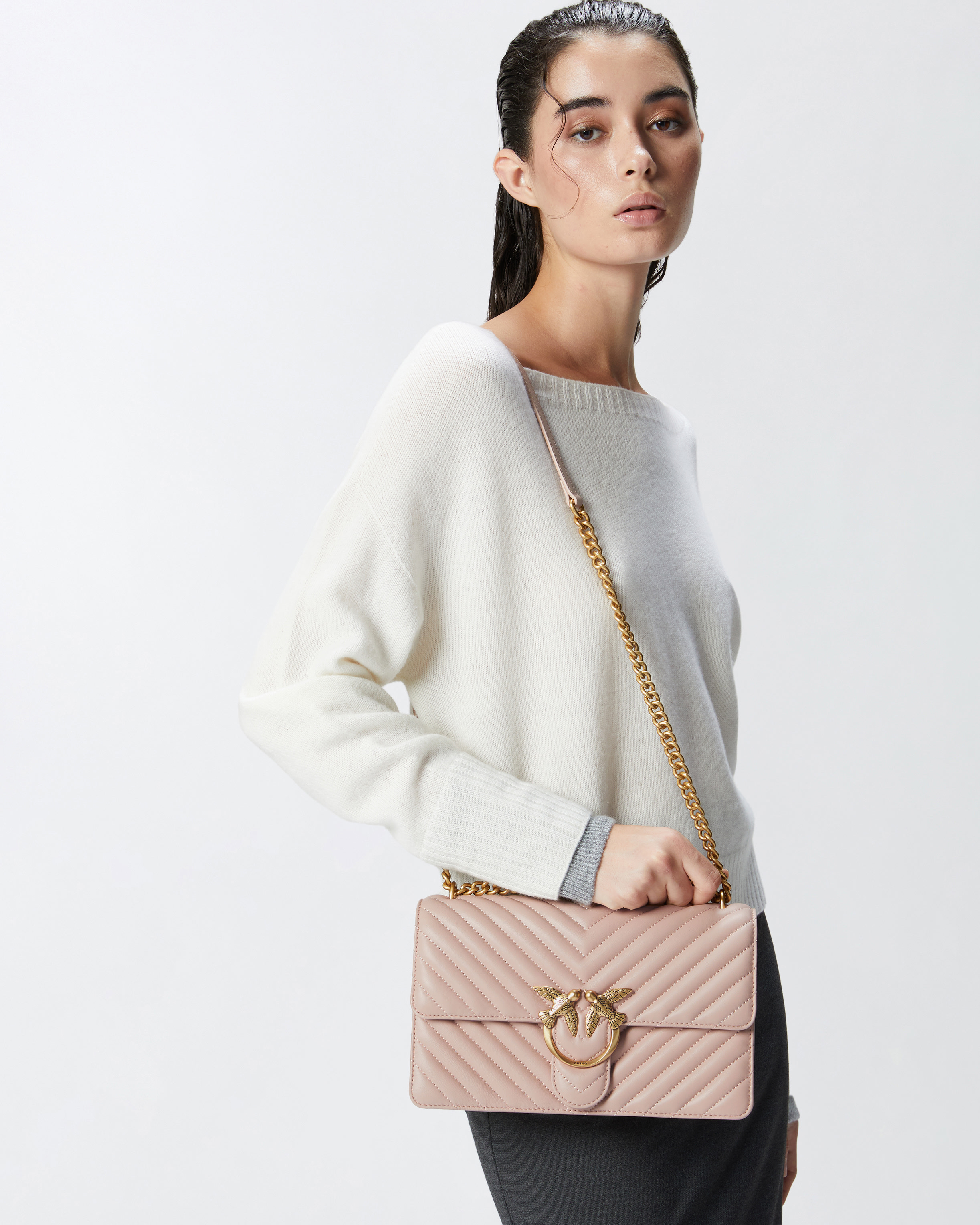 Pinko chevron bag sale