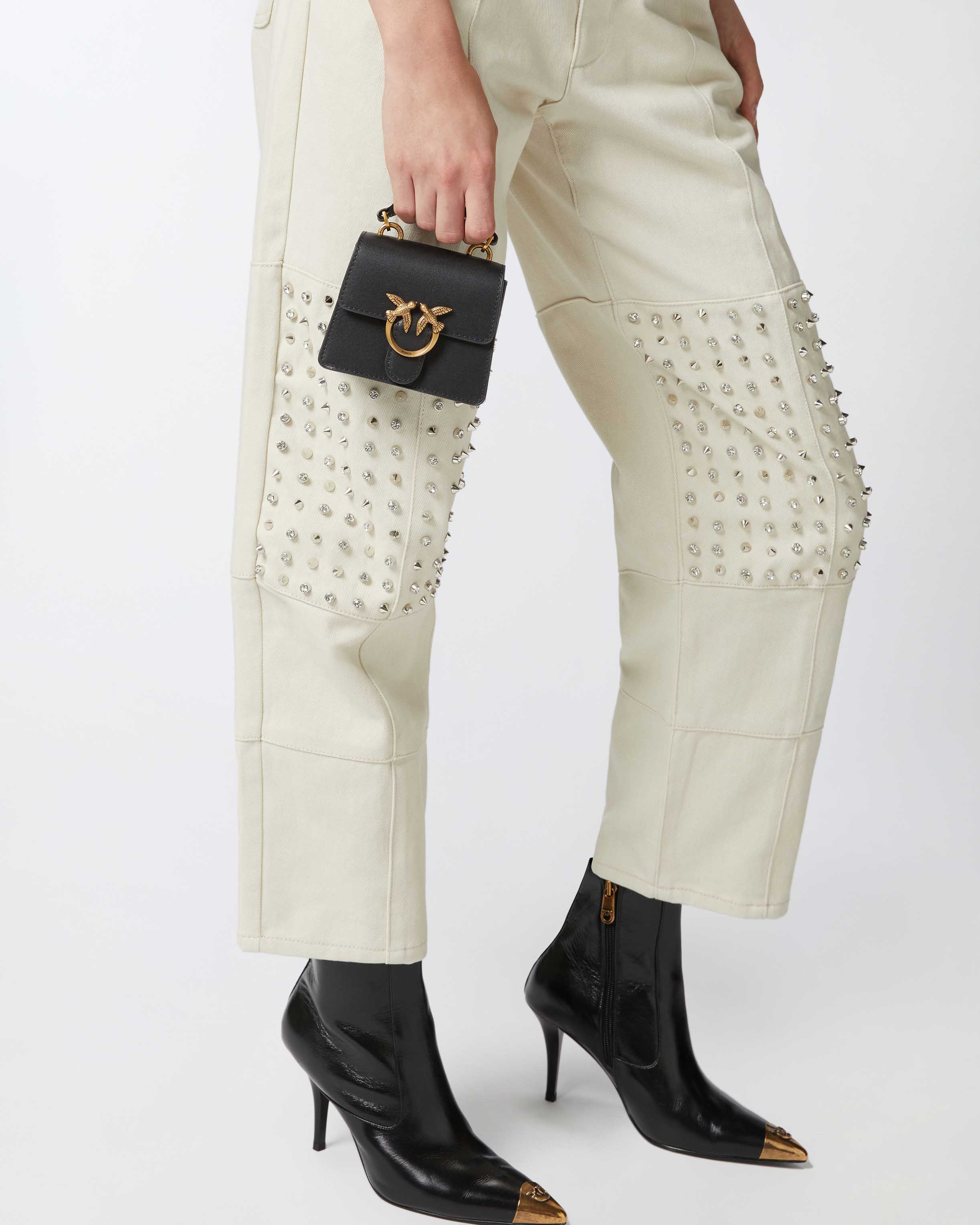 Сумка Micro Love Bag One Top Handle Light - ЧЕРНЫЙ - large