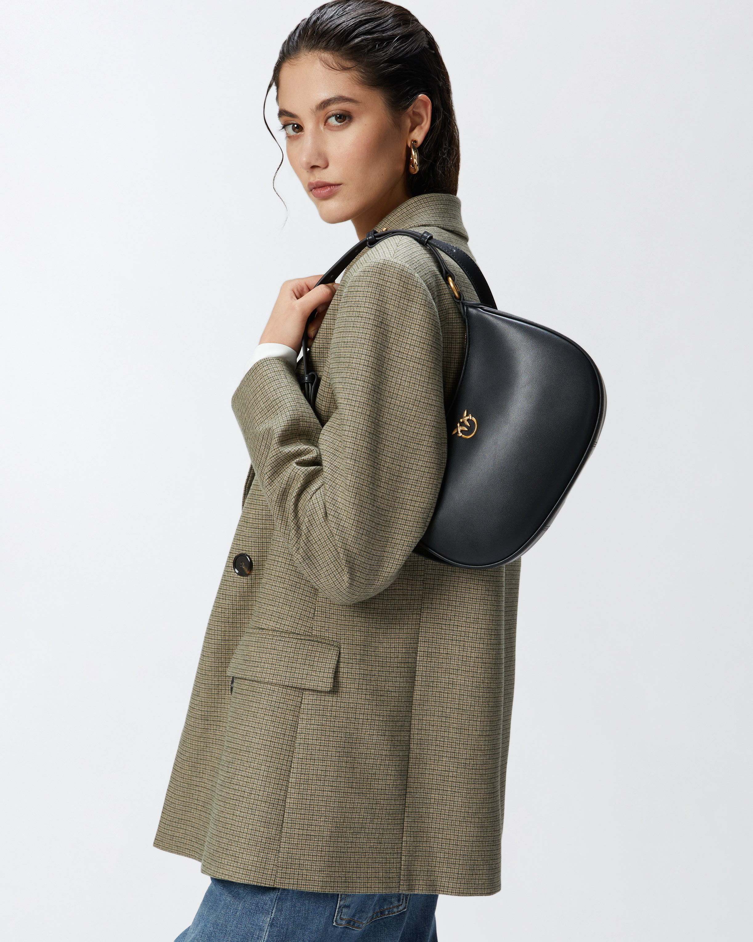 ♥MARITHE♥HALF MOON WALLET BAG Maroon half-moon mini Crossbody bag TOUS Brenda | TOUS