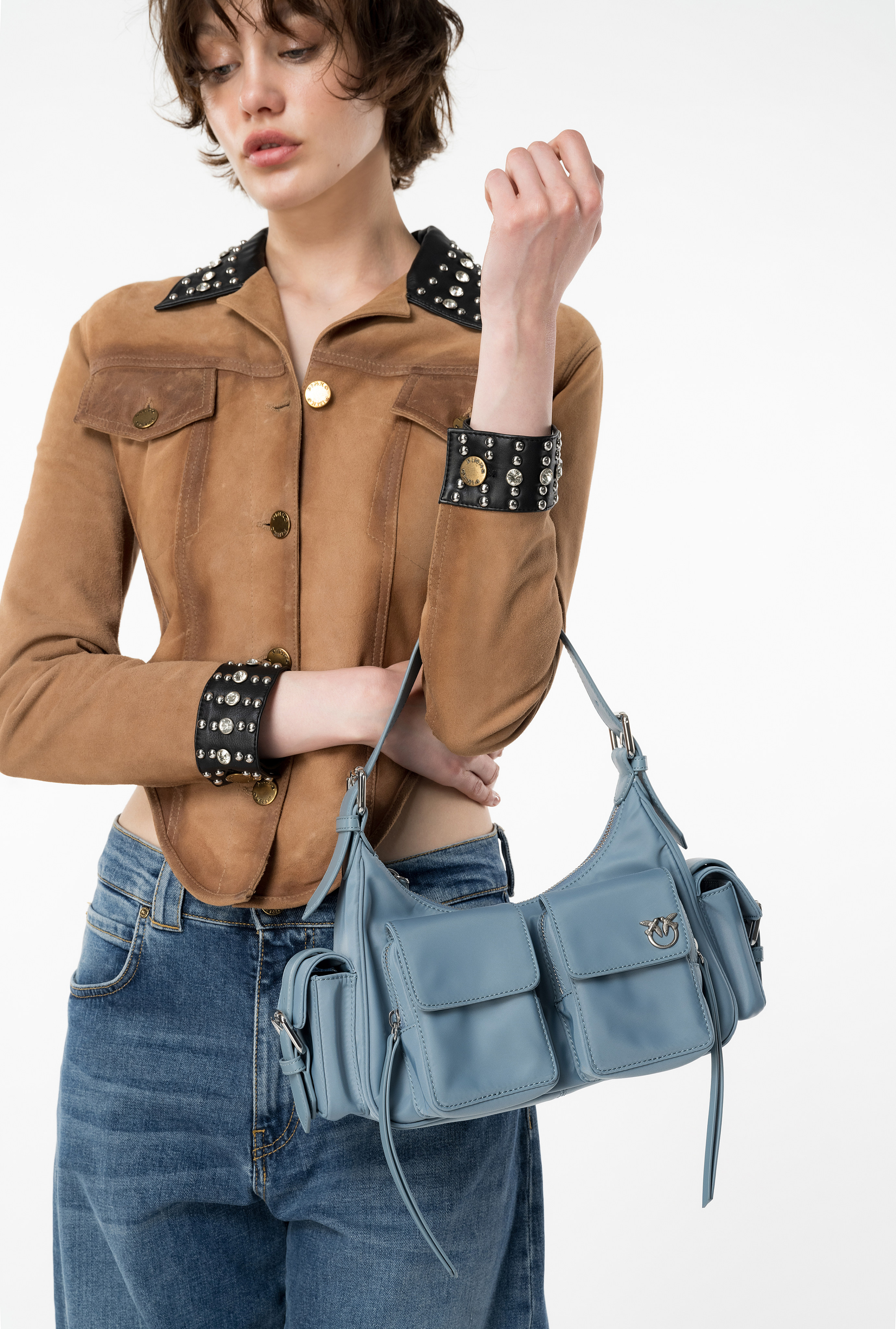 Сумка Cargo Bag из переработанного высокотехнологичного текстиля - lightblue - large