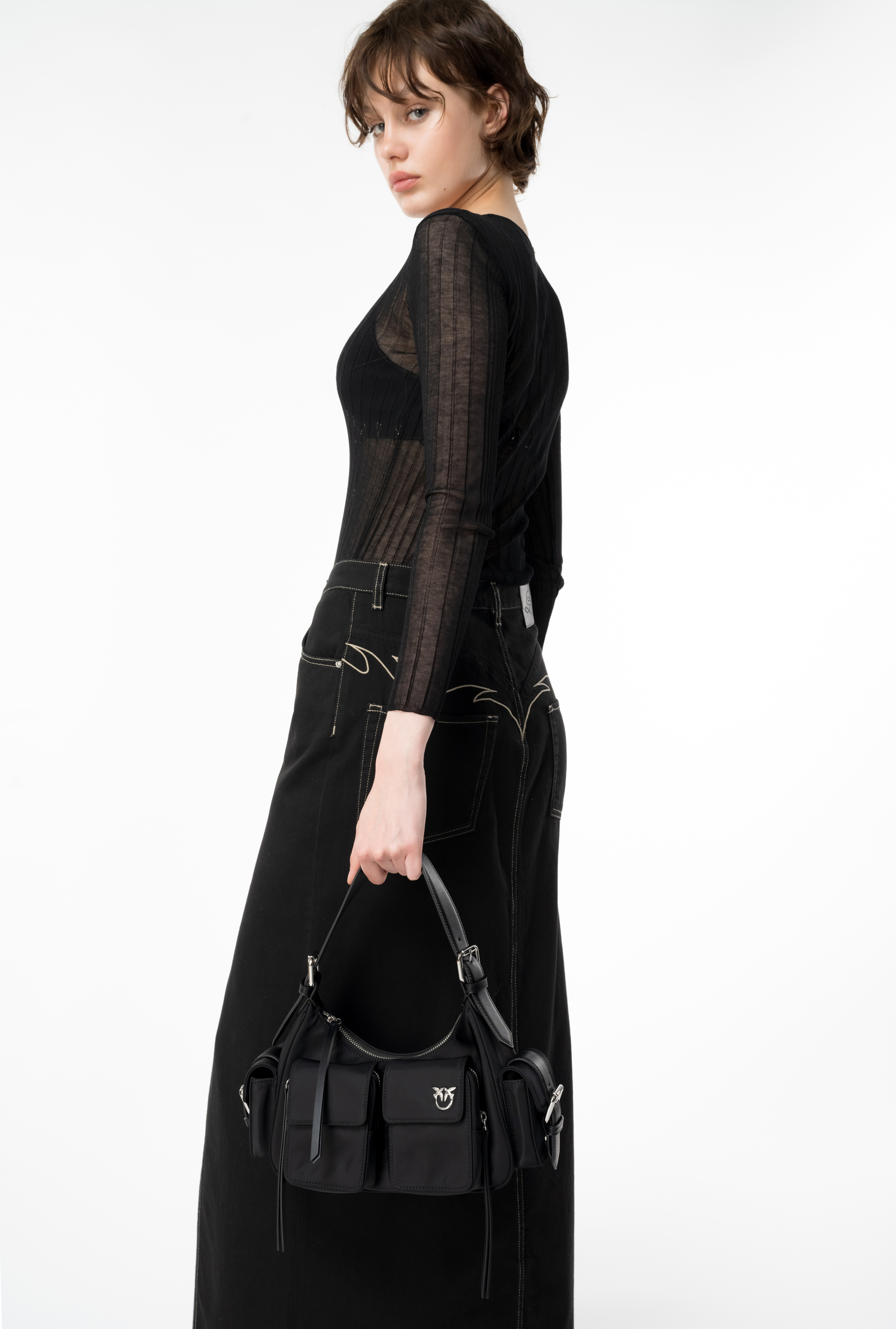 Сумка Cargo Bag из переработанного высокотехнологичного текстиля - ЧЕРНЫЙ - large