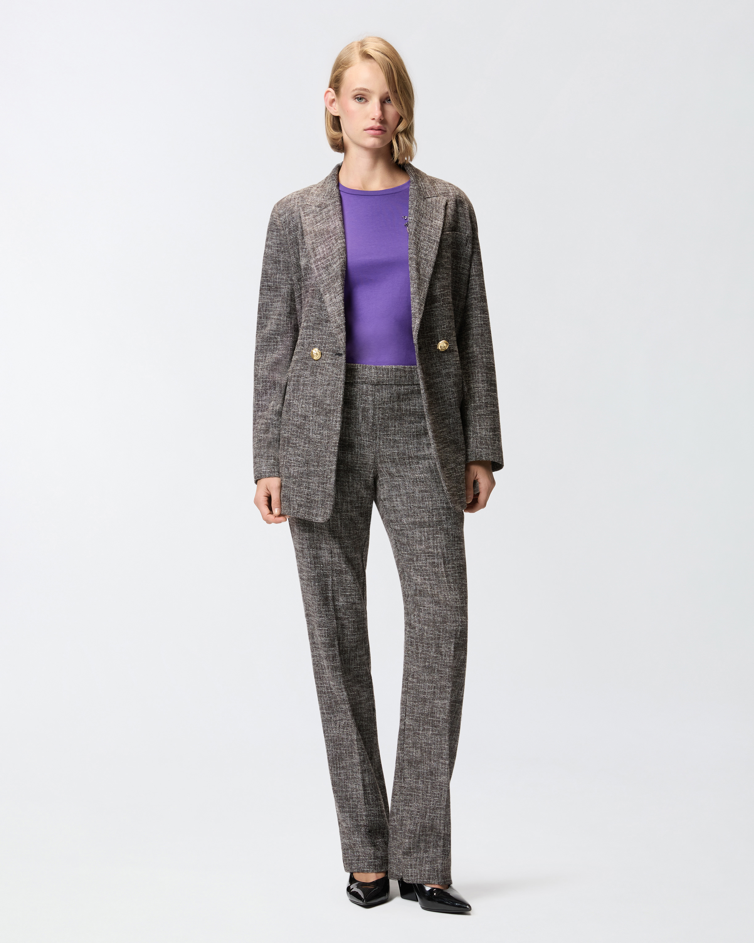 Camiseta con bordado del logotipo Love Birds en cristales 1