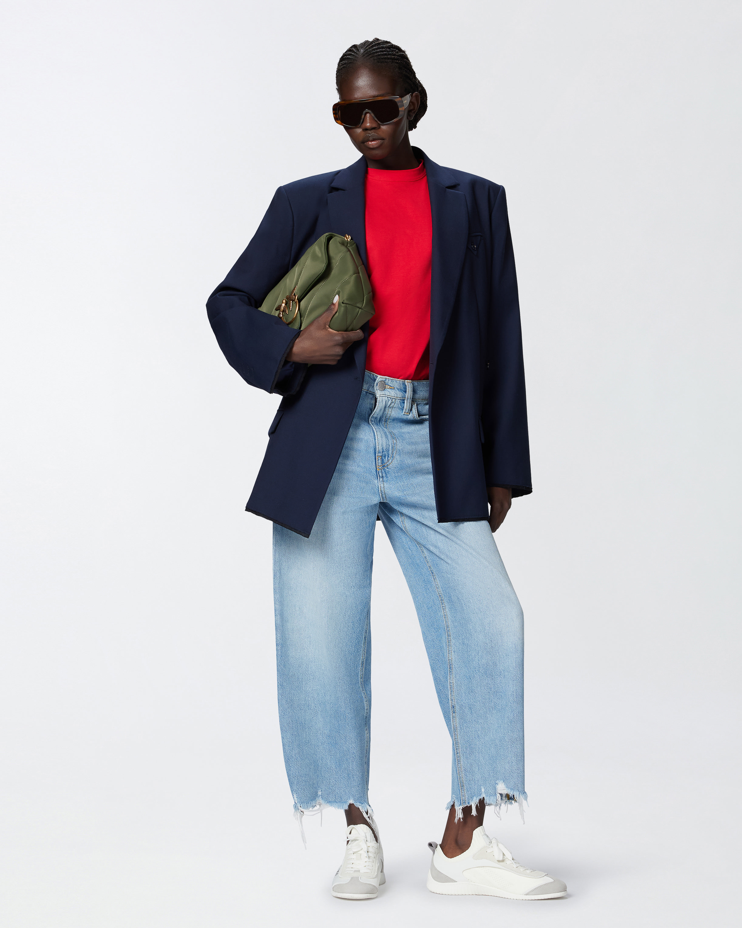デニム・ジーパン PINKO Women Denim Pants 103857A2E5 PJN Blue 103857A2E5-PJN-AA01