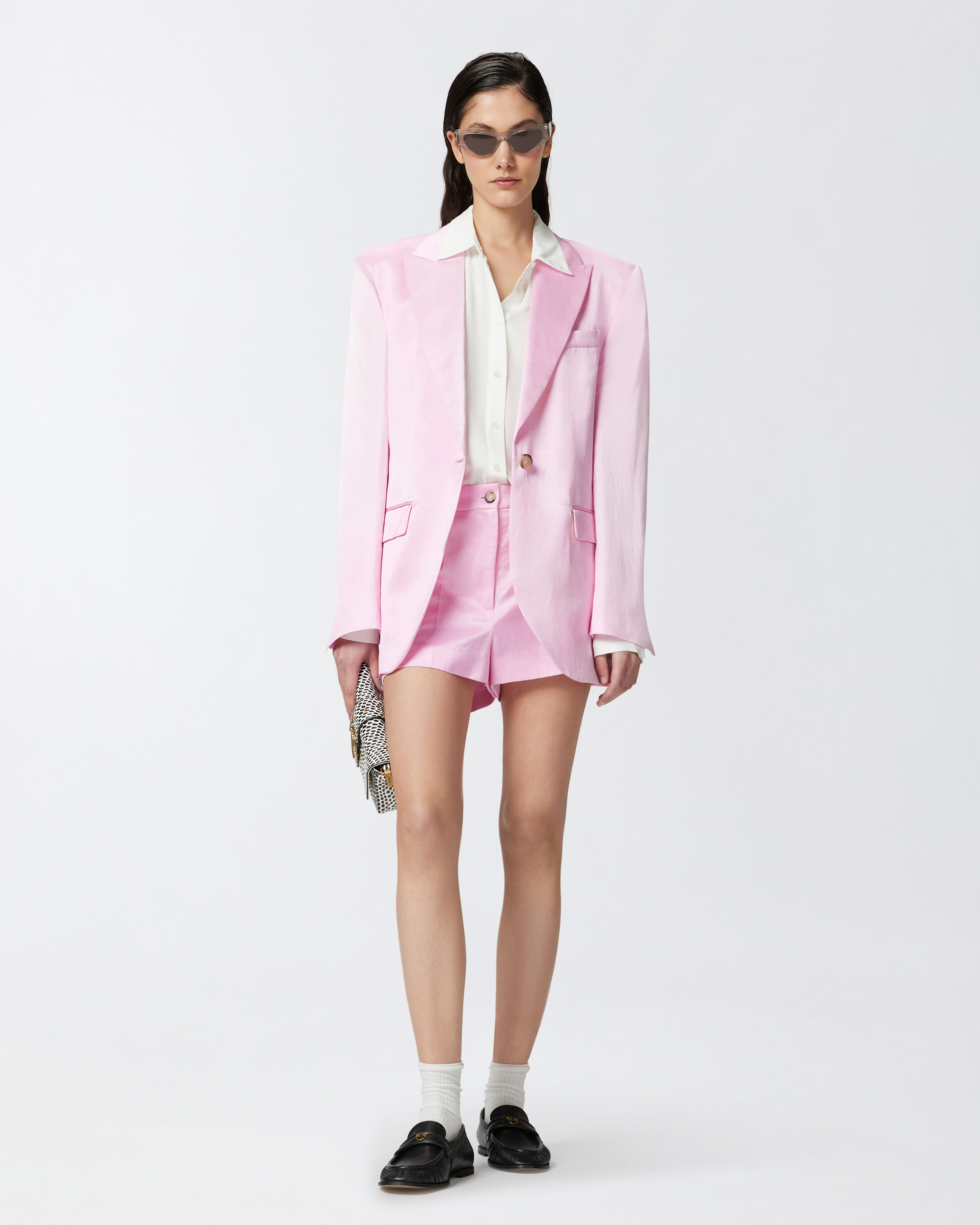 Camicia in crêpe de Chine di misto seta 0