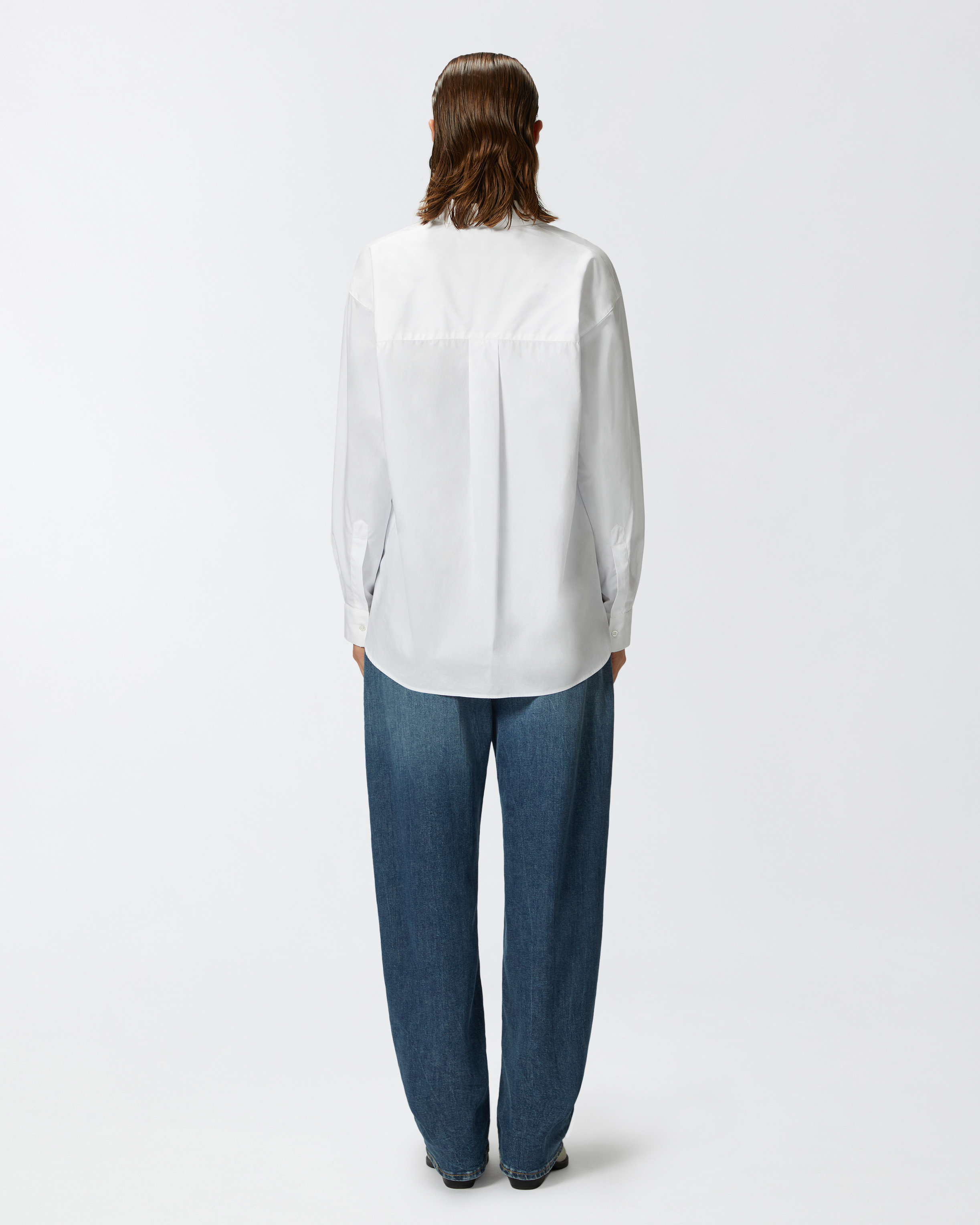 Oversize poplin shirt PINKO → Shop Online
