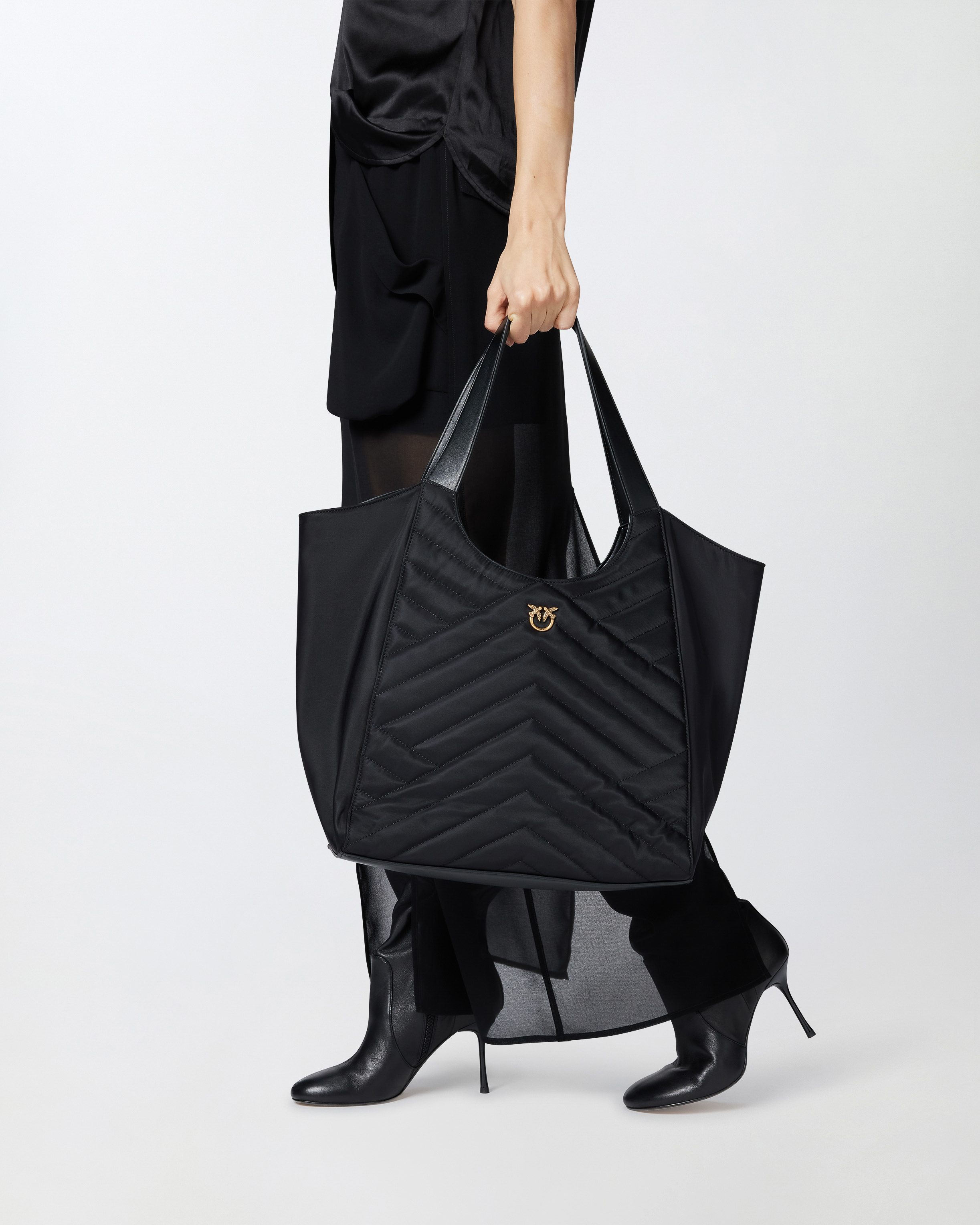 トートバッグ PINKO Woman Tote bags Black 104536A1EU Z99Q PINKO Tote Bags Casual Black 104536A1EU-Z99Q | eBay