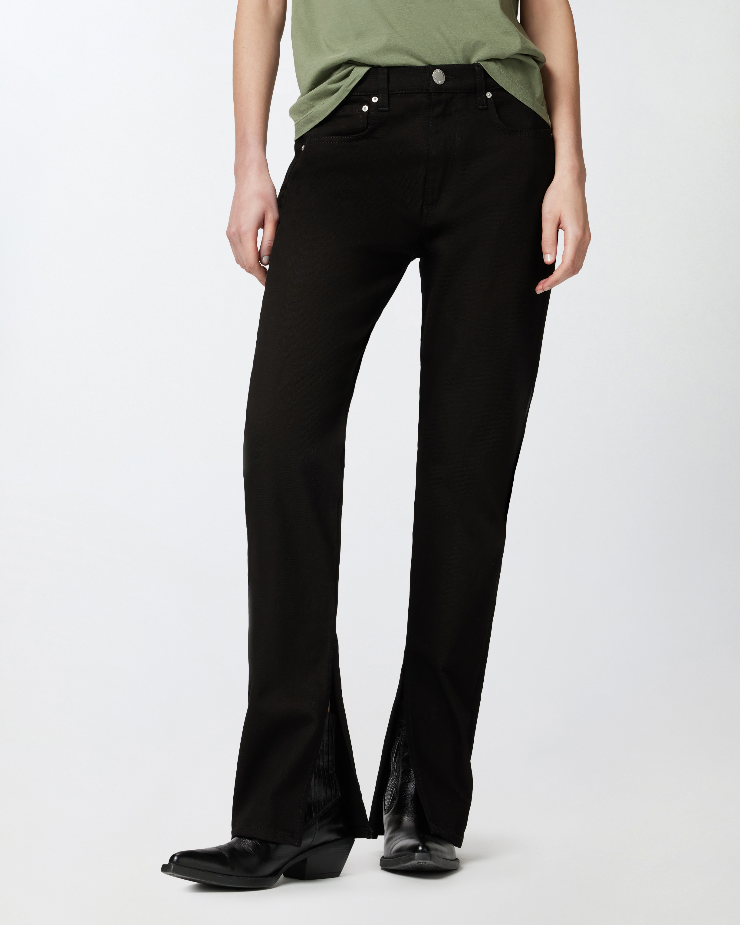 【PINKO 】Women Straight Pants PINKO Women Pants side Stripe Straight Leg Tuxedo Pants Sz 8