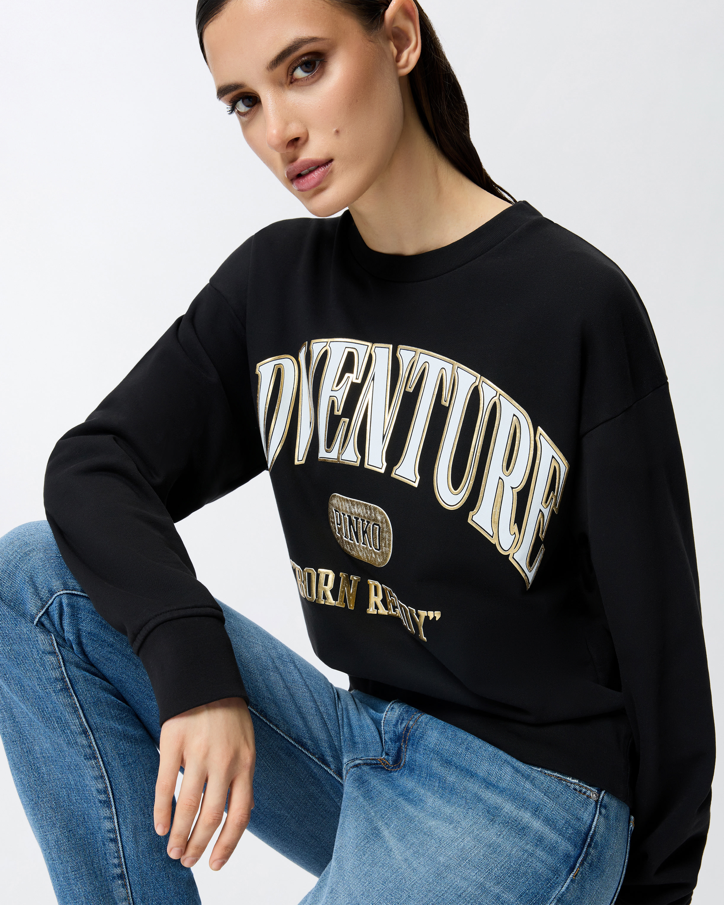 その他 PINKO SS25 Sweatshirts (104618 A2CZC03) Pinko Sweatshirt for Women SS25 | GIGLIO.COM