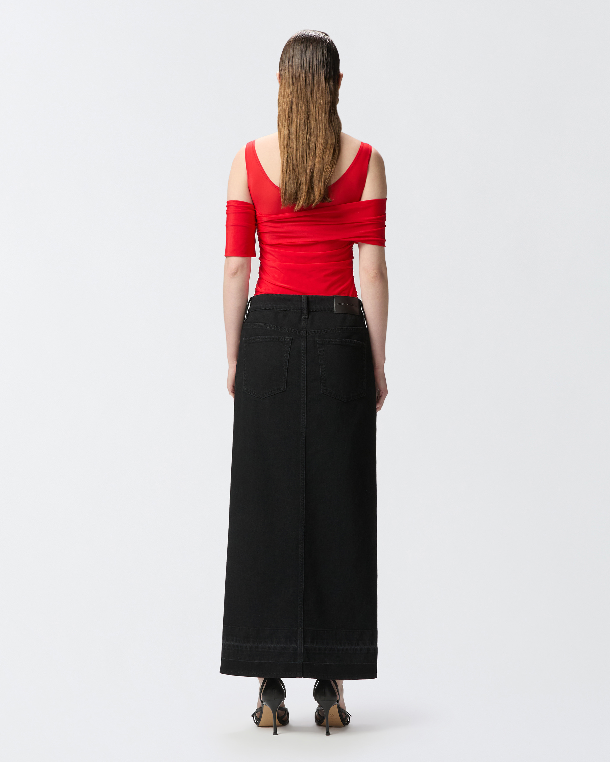 セール】デニムカーゴスカート/Denim Cargo Skirt（デニム