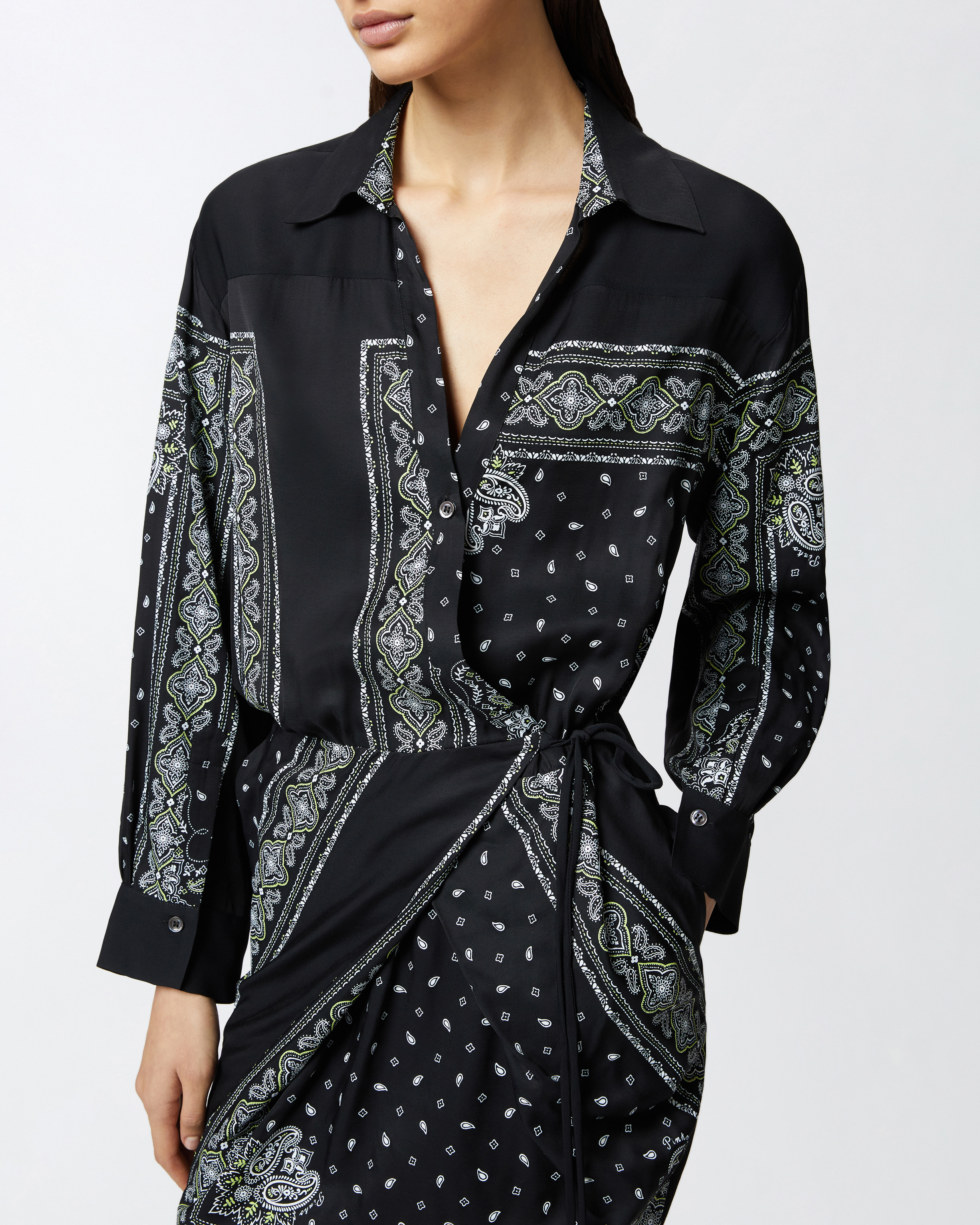 ワンピース PINKO Woman Dress Black 104665A2CK Z1T PINKO: Dress woman - Black | Pinko dress 104665A2CK online