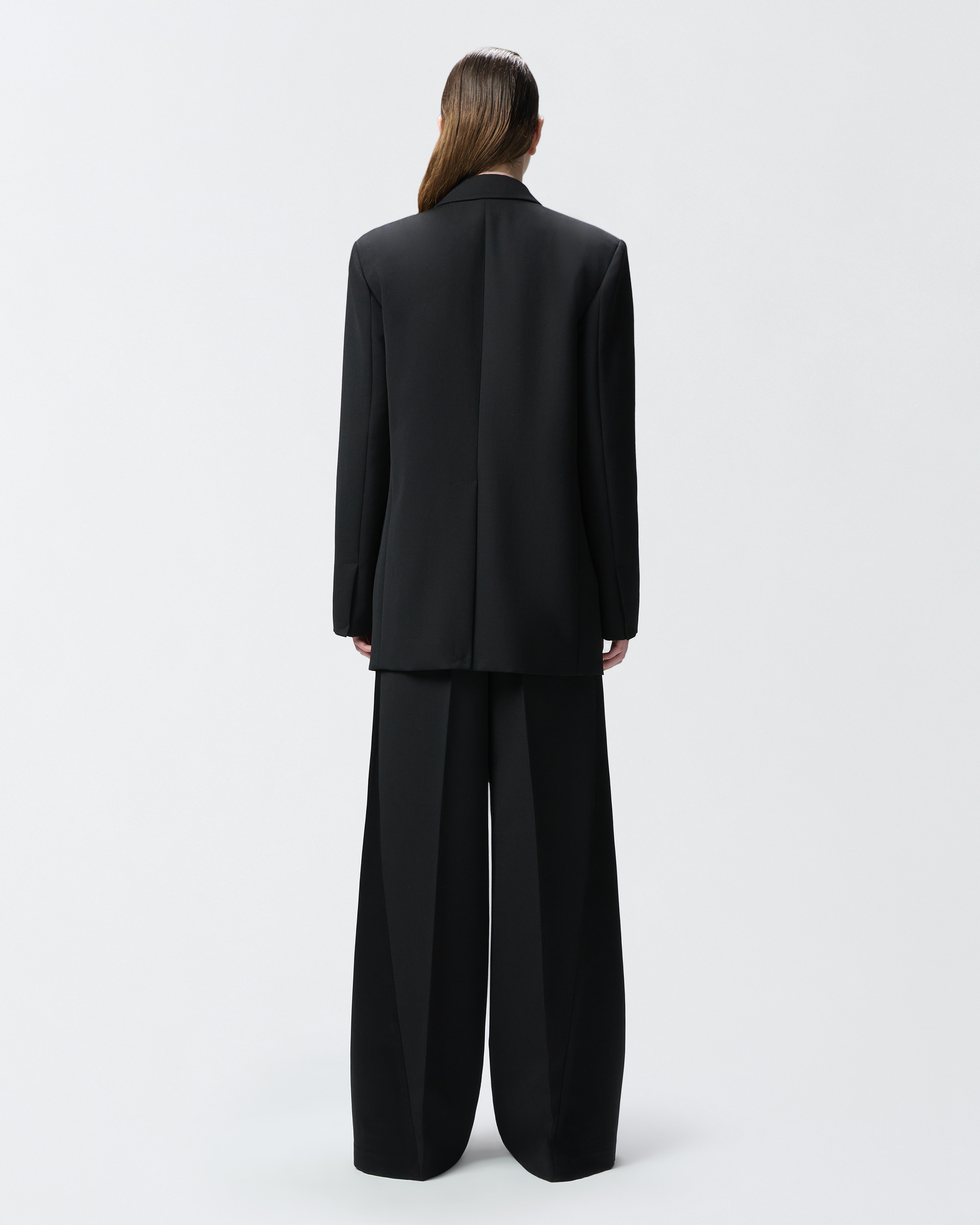 Oversized wool blazer with satin collar PINKO → Shop Online