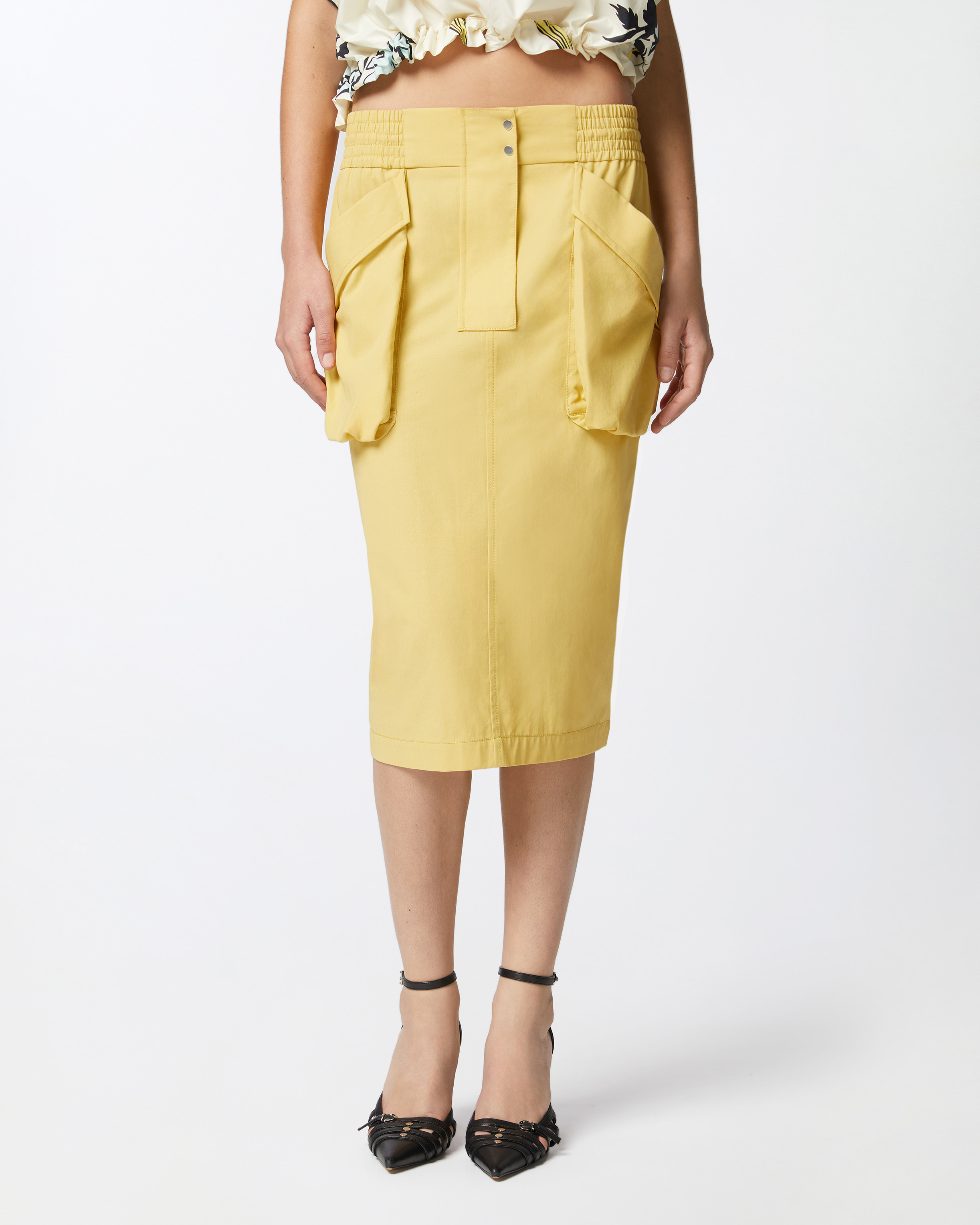 Pinko Pencil Skirt With Maxi Pockets