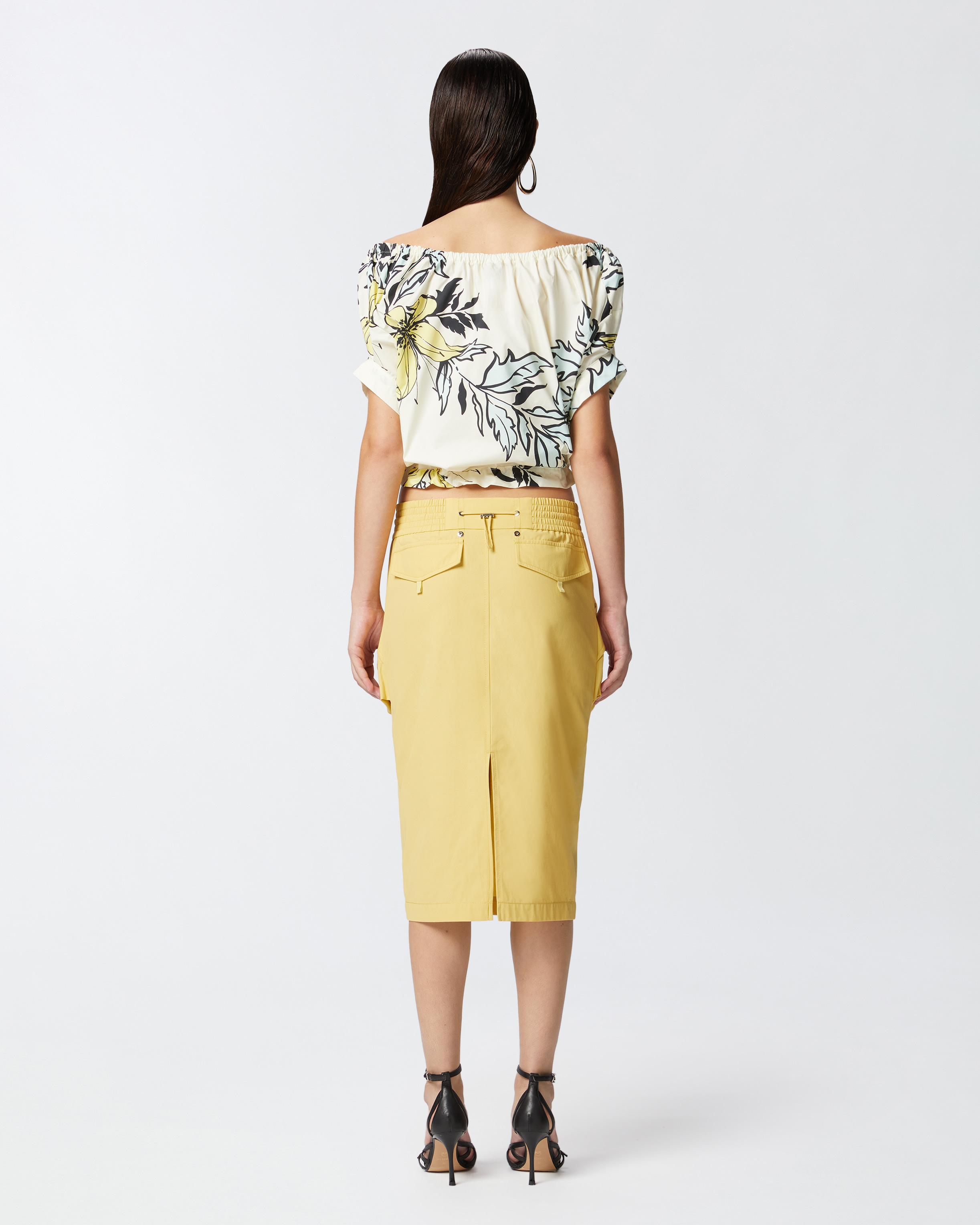 Pinko Pencil Skirt With Maxi Pockets