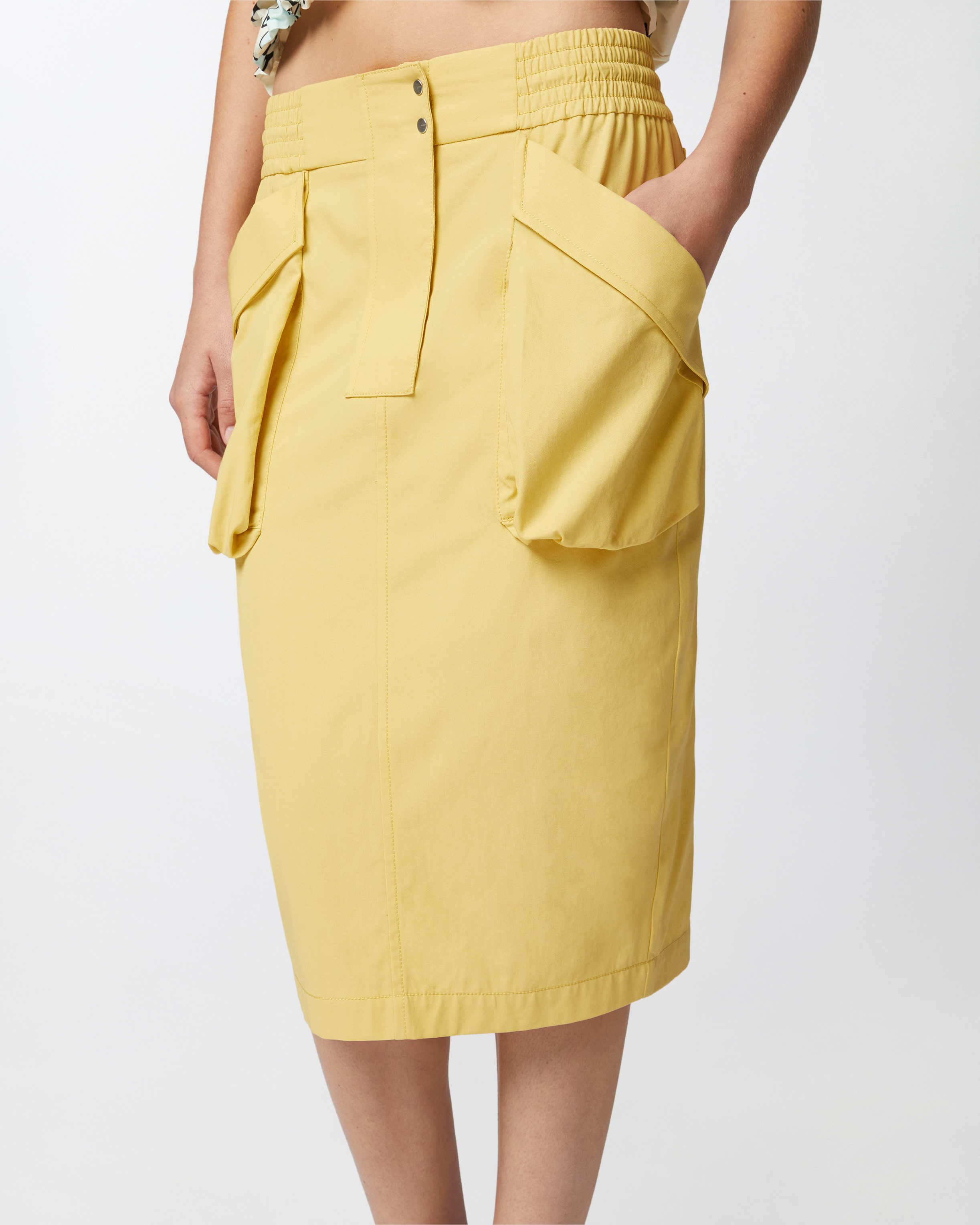 Pinko Pencil Skirt With Maxi Pockets