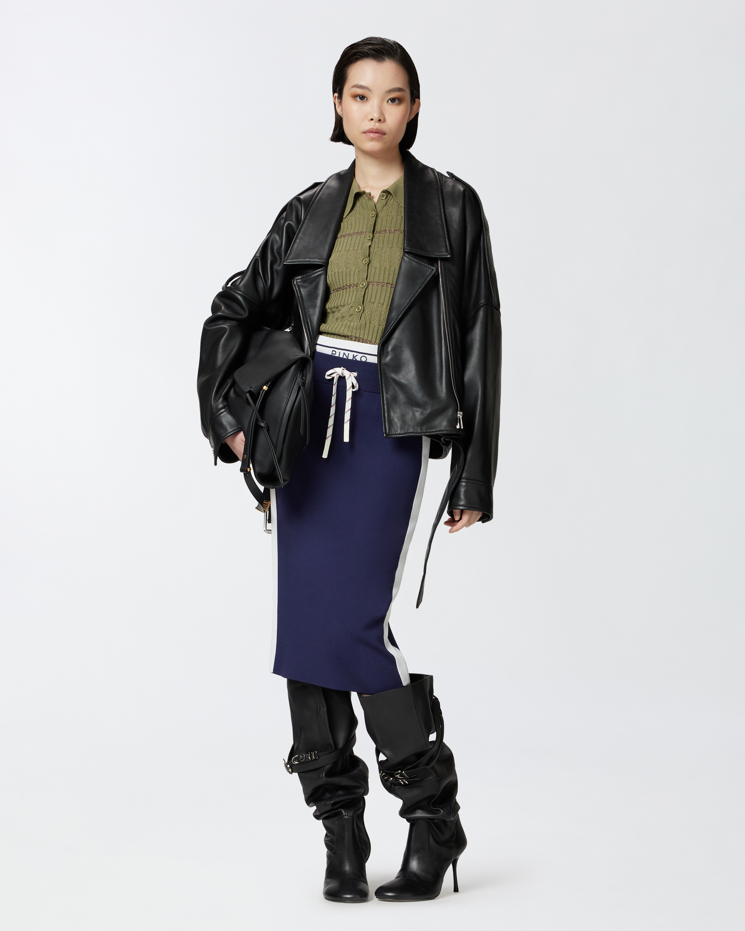 スカート PINKO 'Cadric' skirt Black Pinko 'Cadric' Skirt in Black | Lyst
